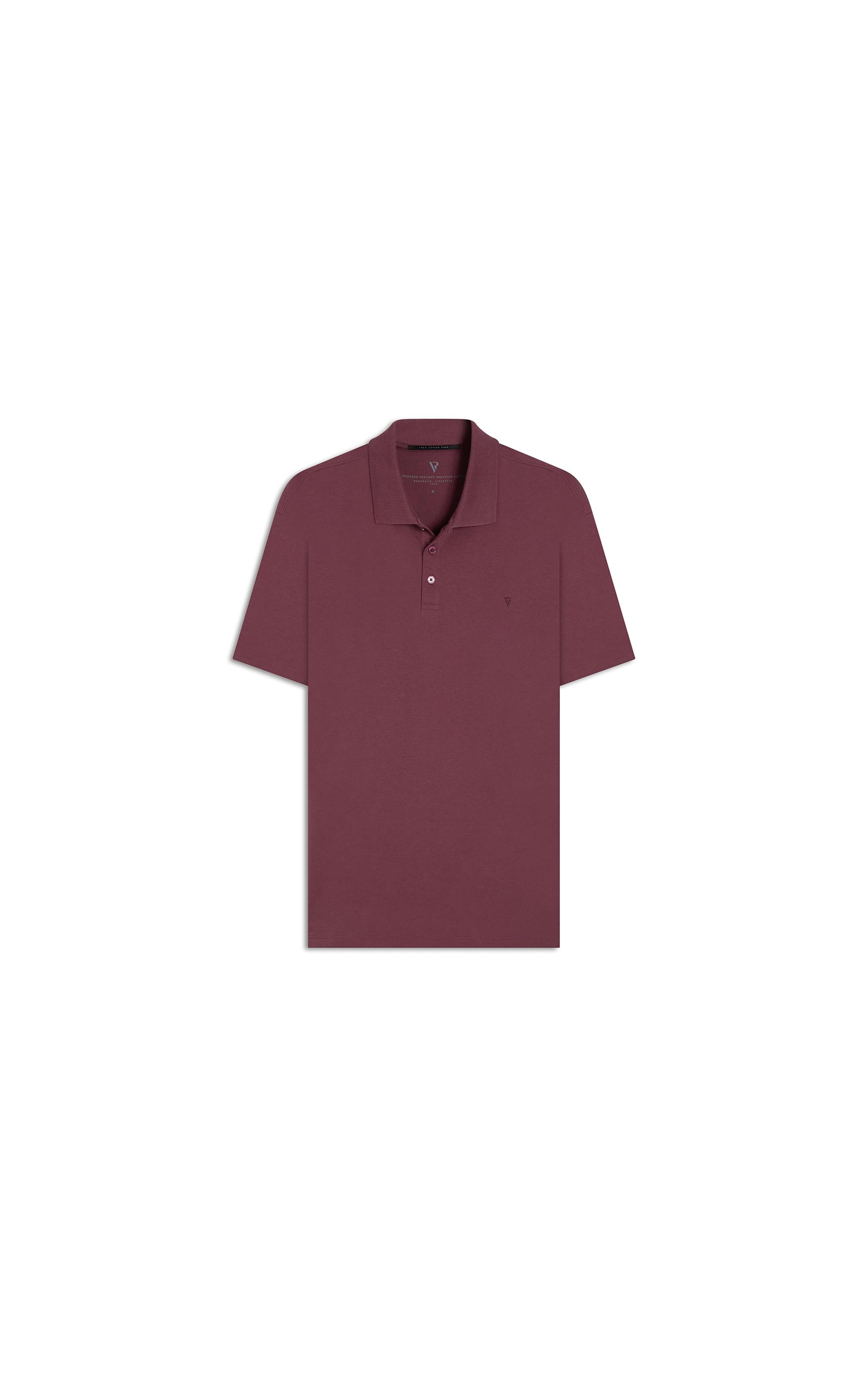 Polo Pima Cotton Vinho