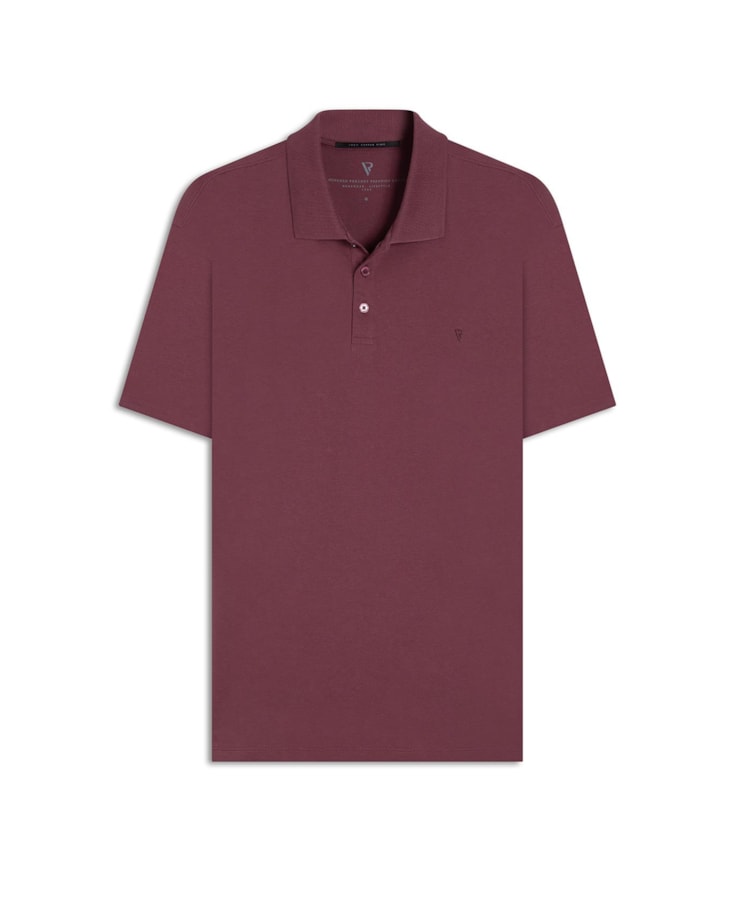 Polo Pima Cotton Vinho