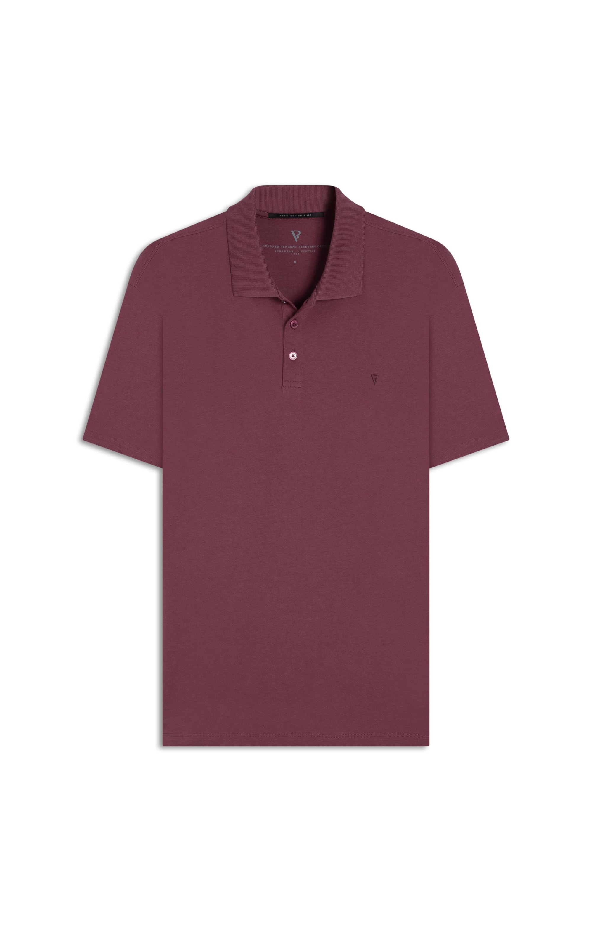 Polo Pima Cotton Vinho