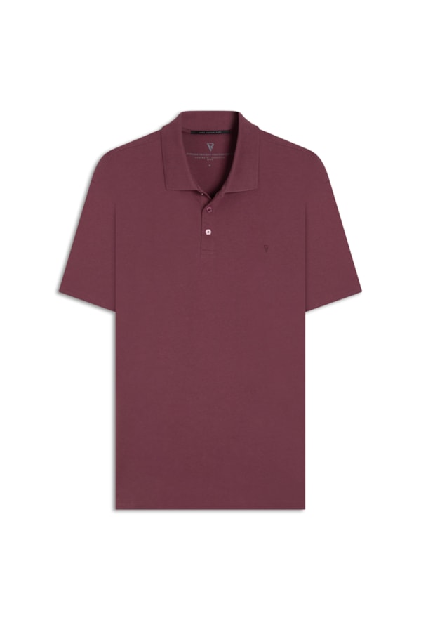 Polo Pima Cotton Vinho i