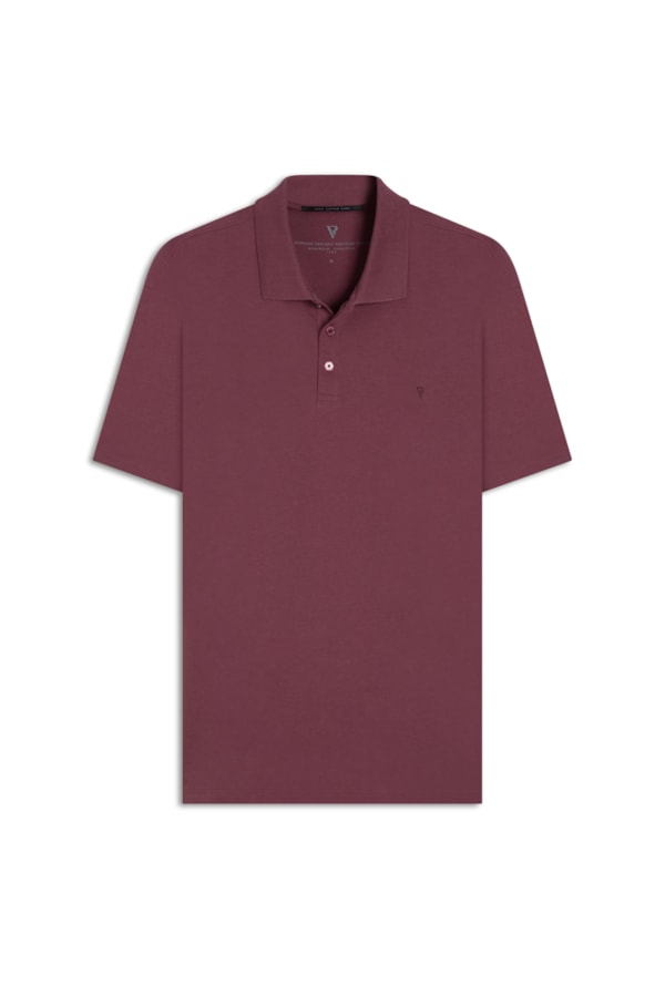 Polo Pima Cotton Vinho i