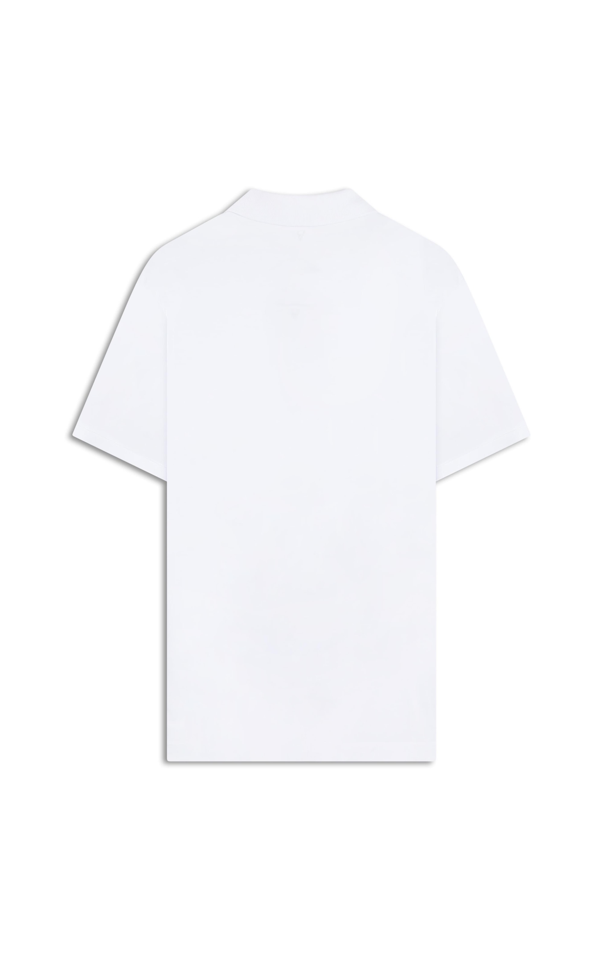 Polo Pima Gola Retilínea Branco