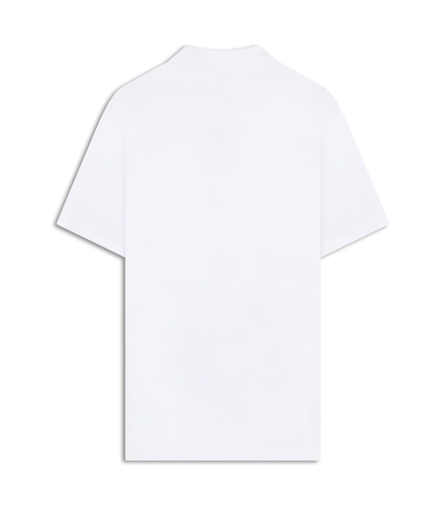 Polo Pima Gola Retilínea  Branco