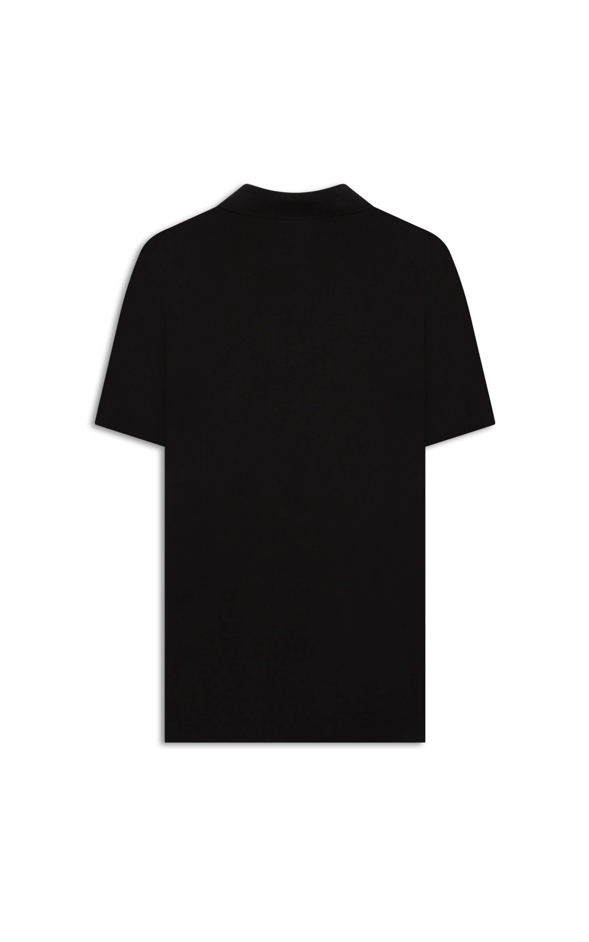 Polo Pima Gola Retilínea Preto