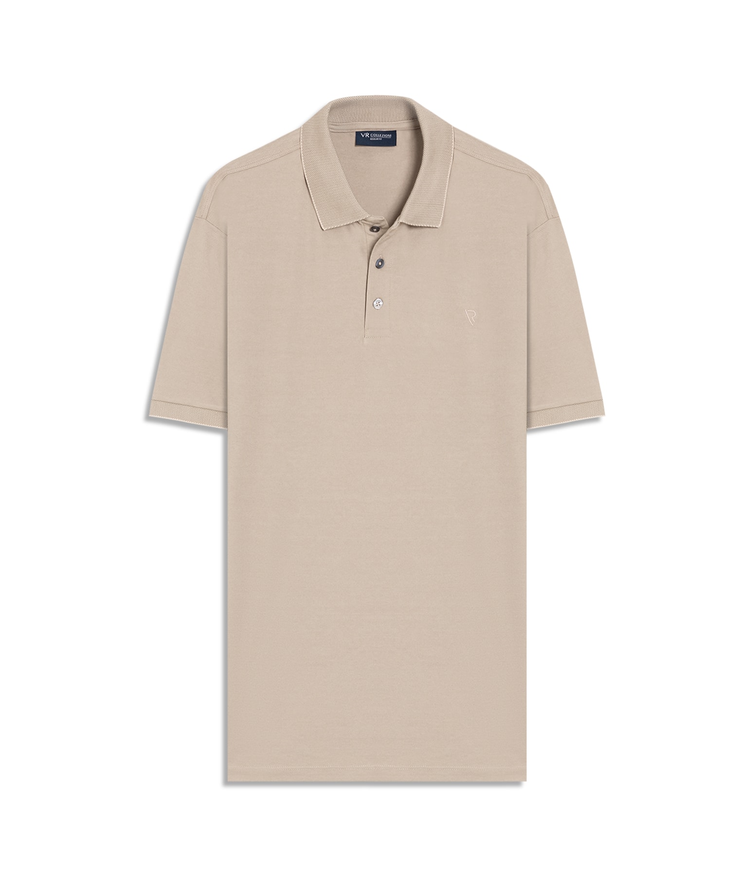 Polo Pima Interlock Areia