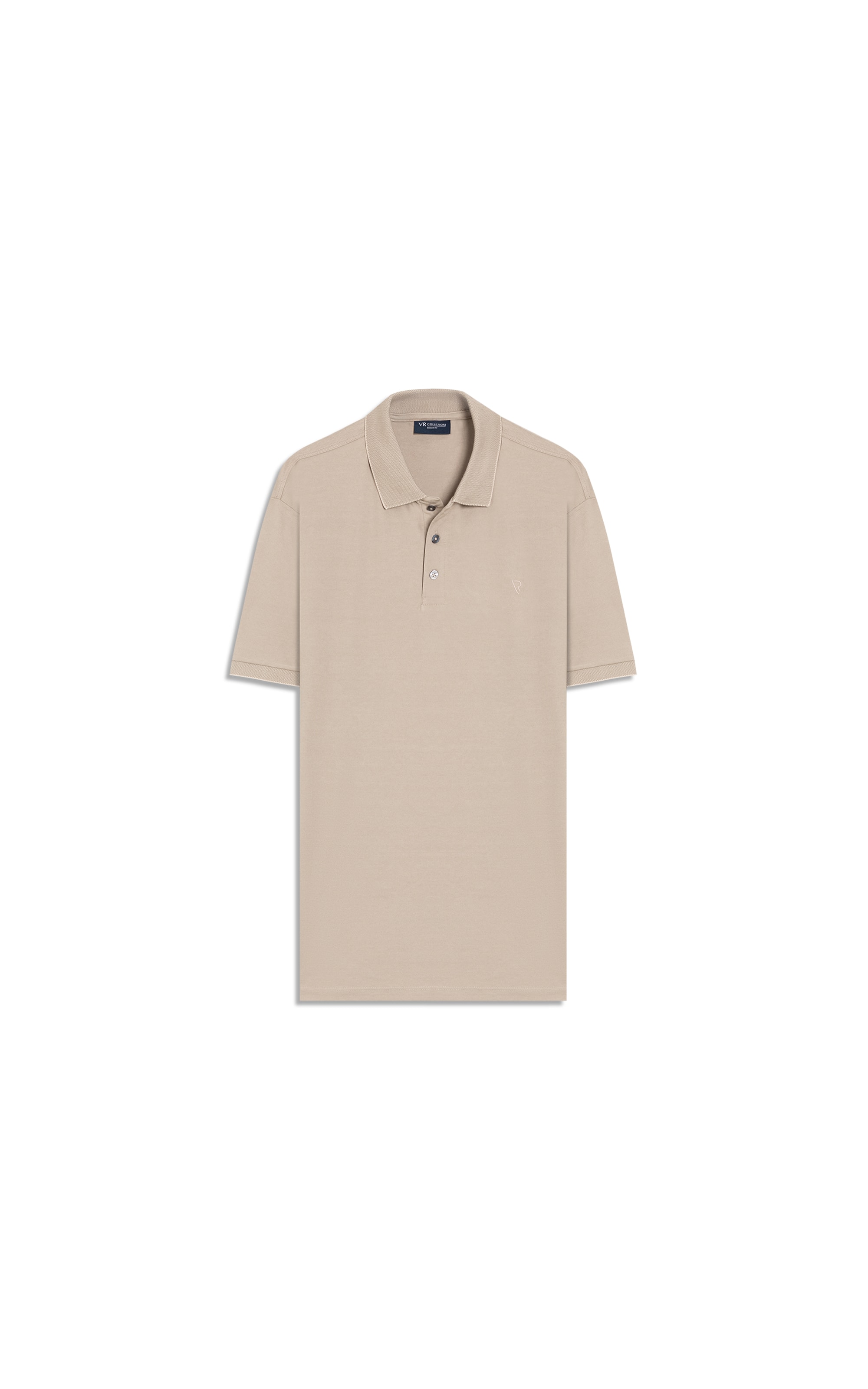 Polo Pima Interlock Areia