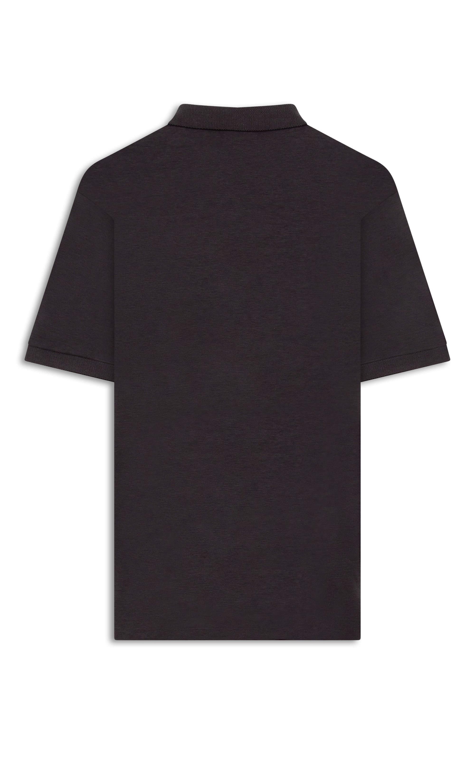Polo Pima Interlock Chumbo