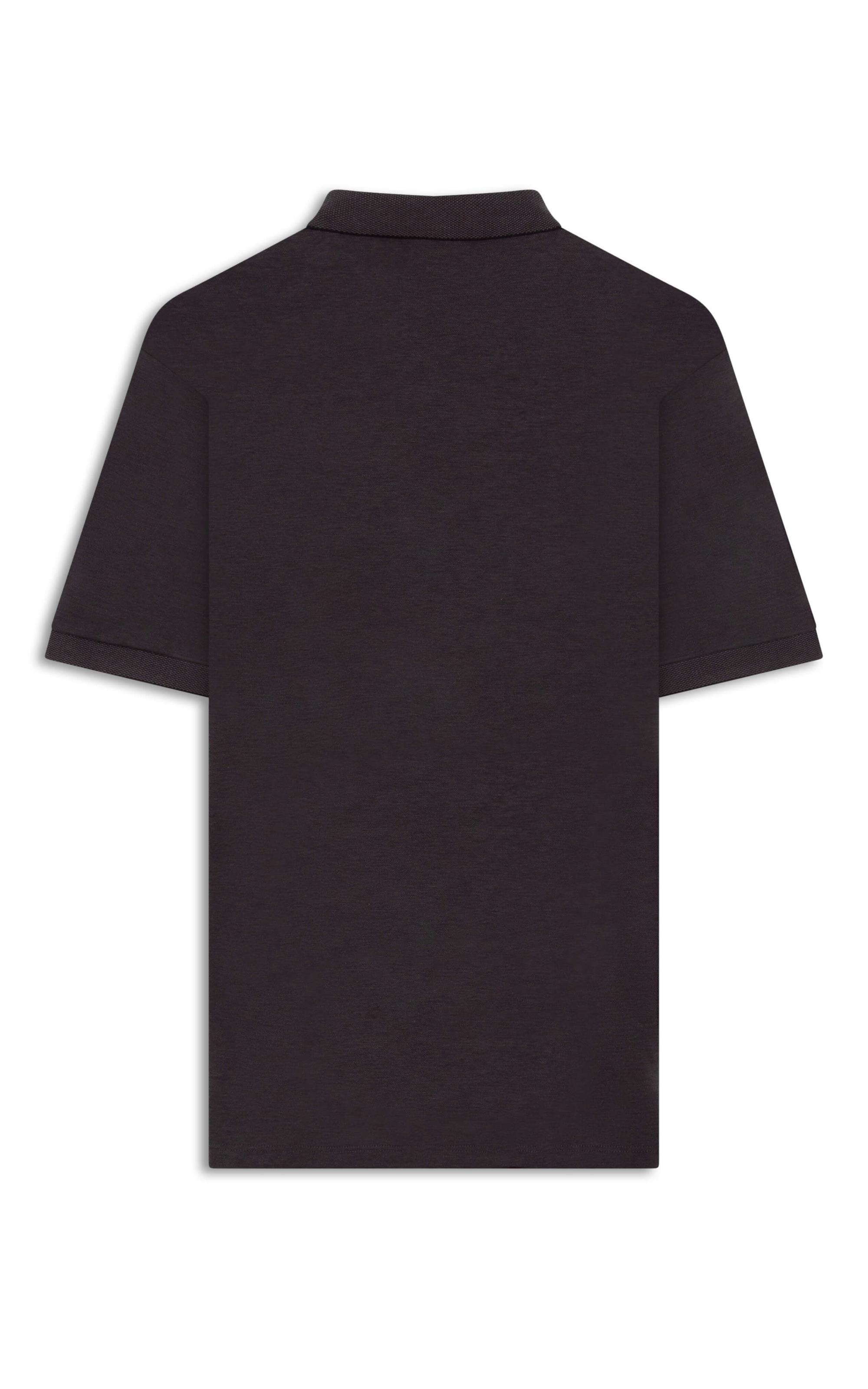 Polo Pima Interlock Chumbo