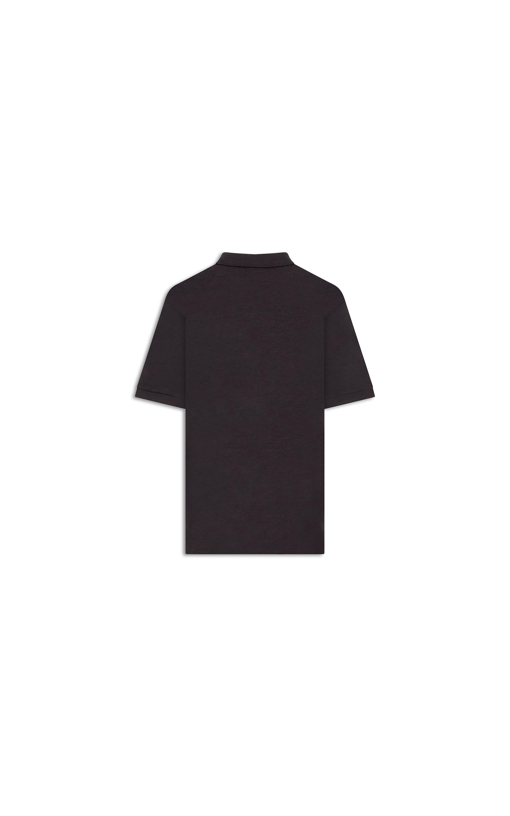 Polo Pima Interlock Chumbo