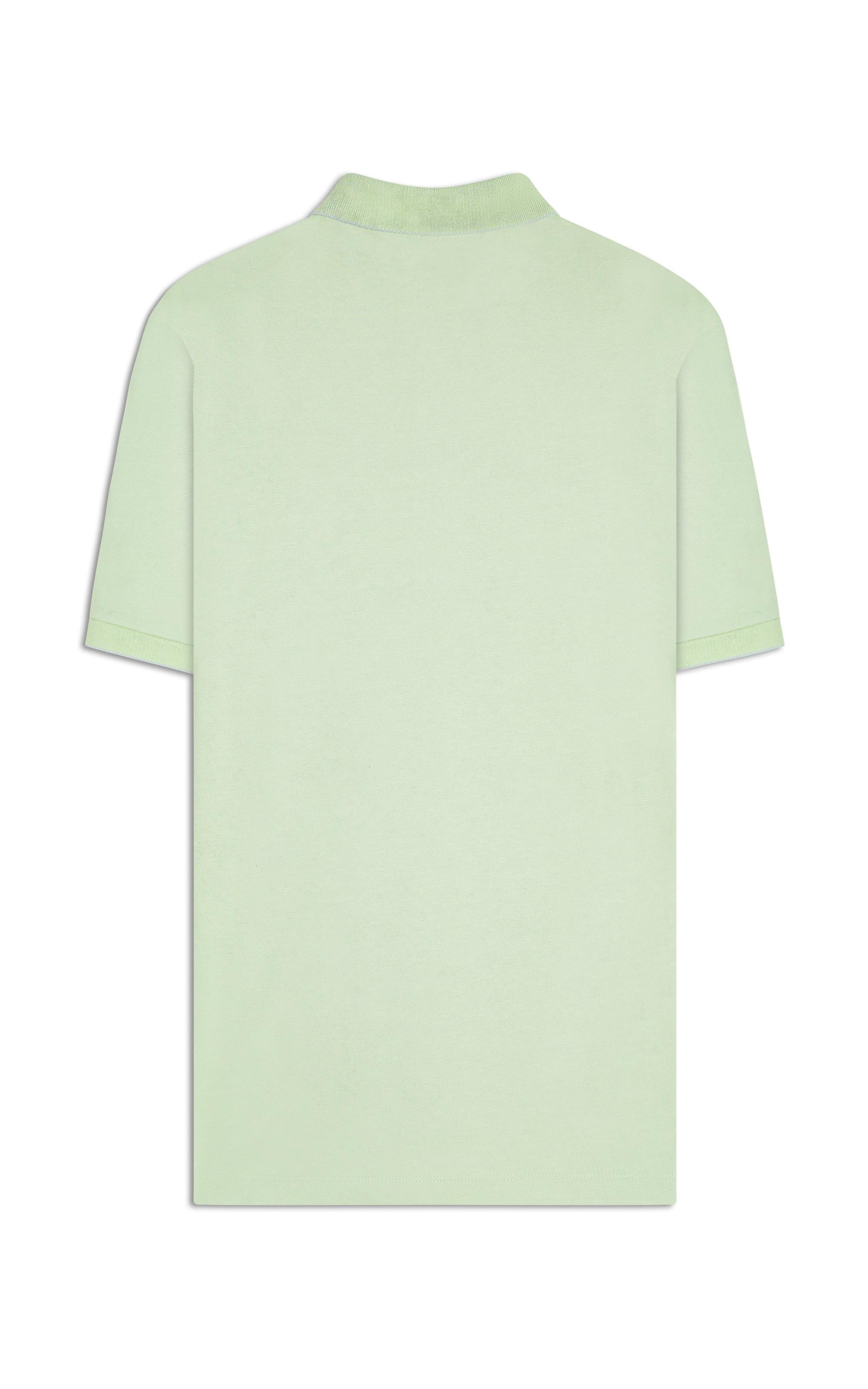 Polo Pima Interlock Lemon
