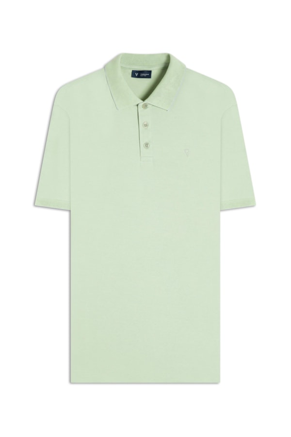 Polo Pima Interlock Lemon