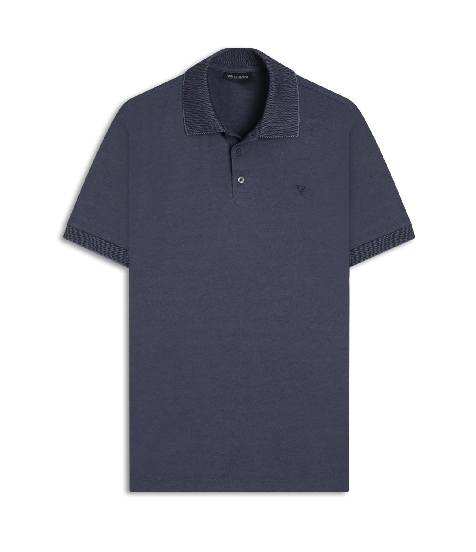 Polo Pima Interlock Marinho