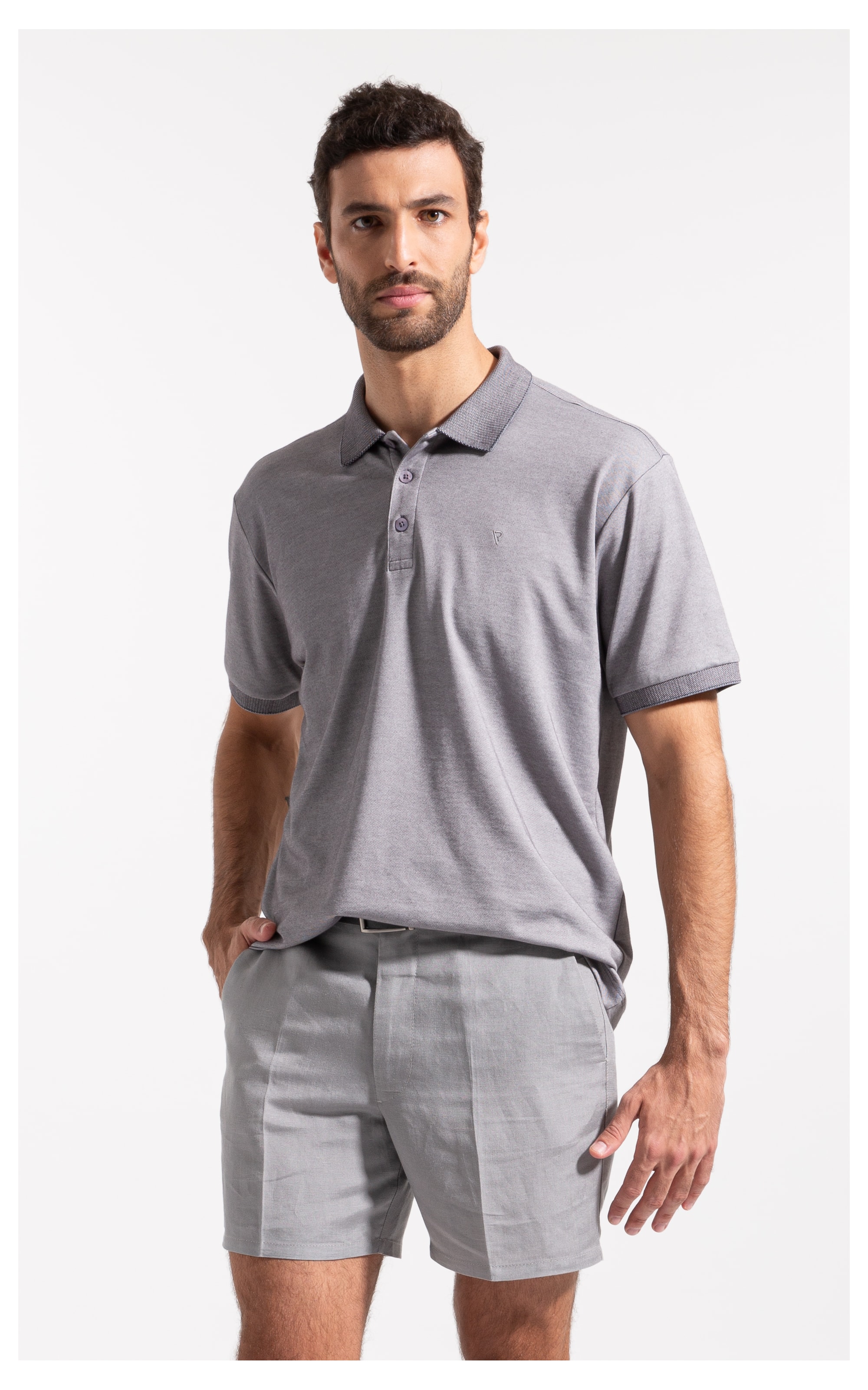 Polo Pima Interlock Niquel