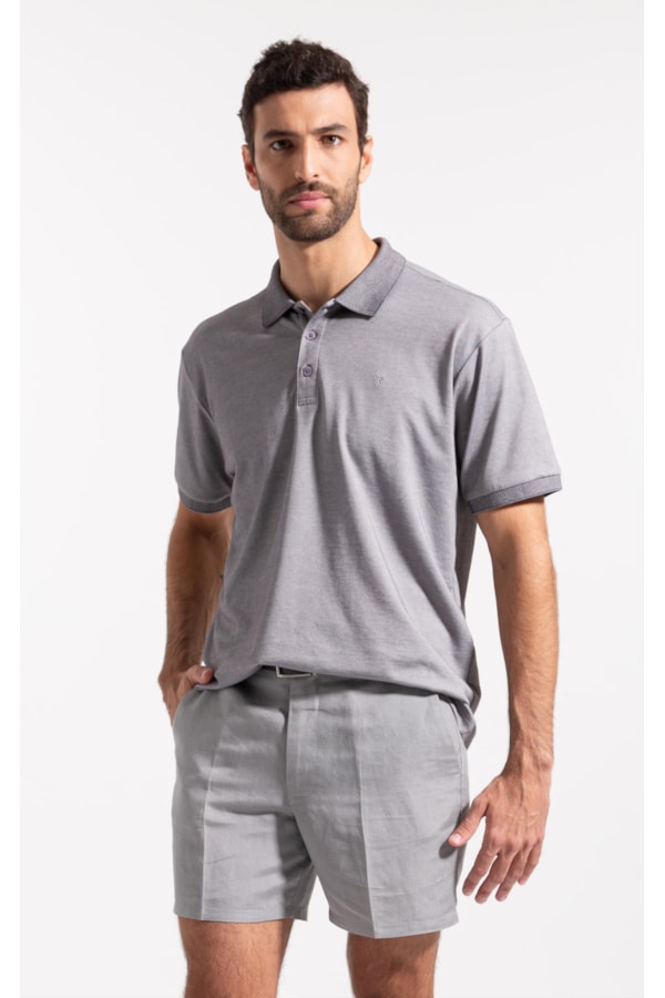 Polo Pima Interlock Niquel