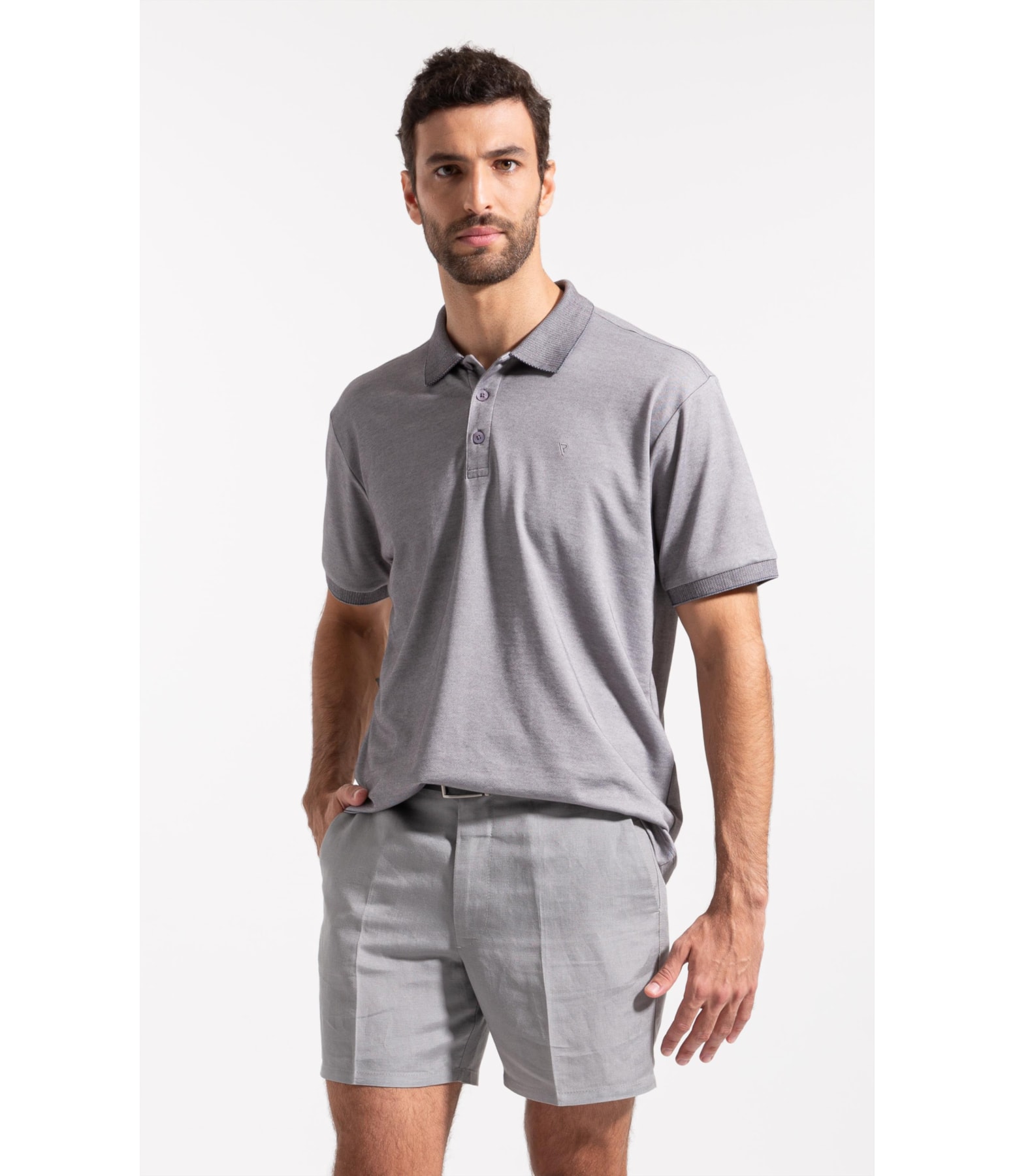 Polo Pima Interlock Niquel