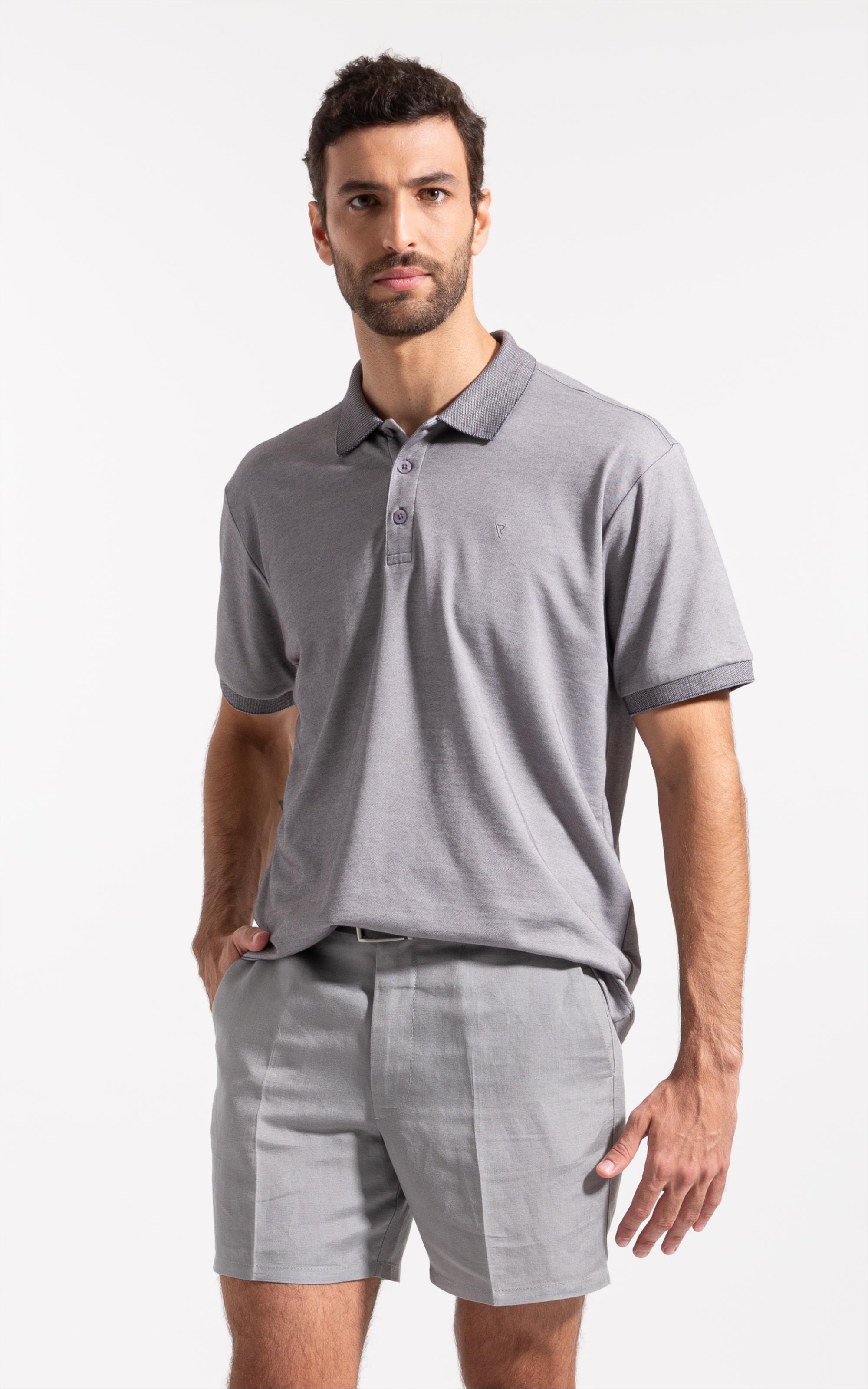 Polo Pima Interlock Niquel