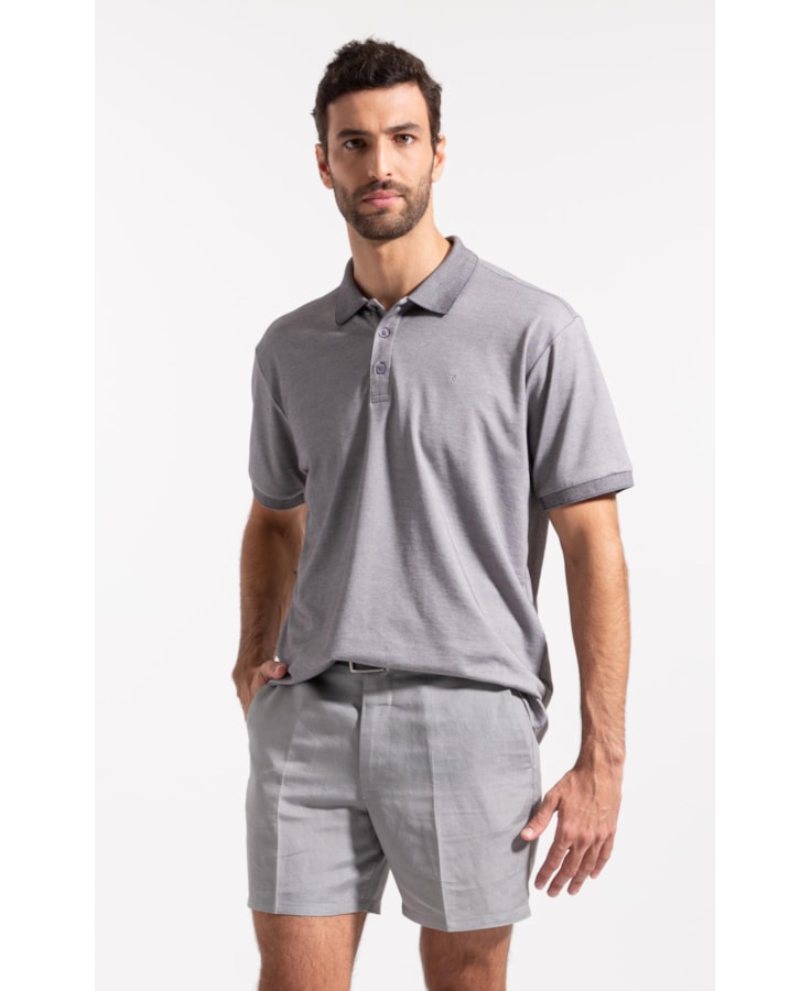 Polo Pima Interlock Niquel