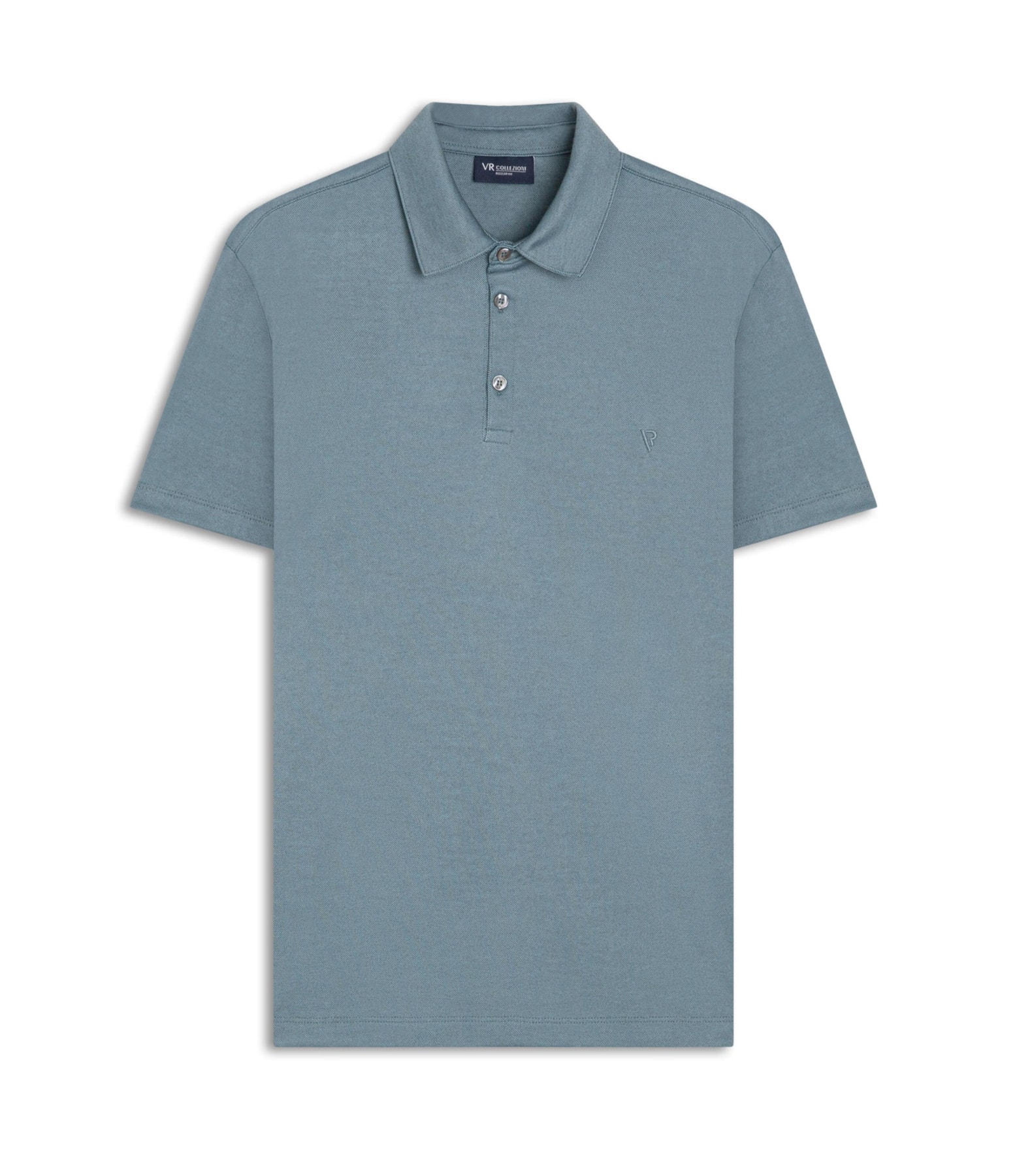 Polo Pima Interlock Verde Claro