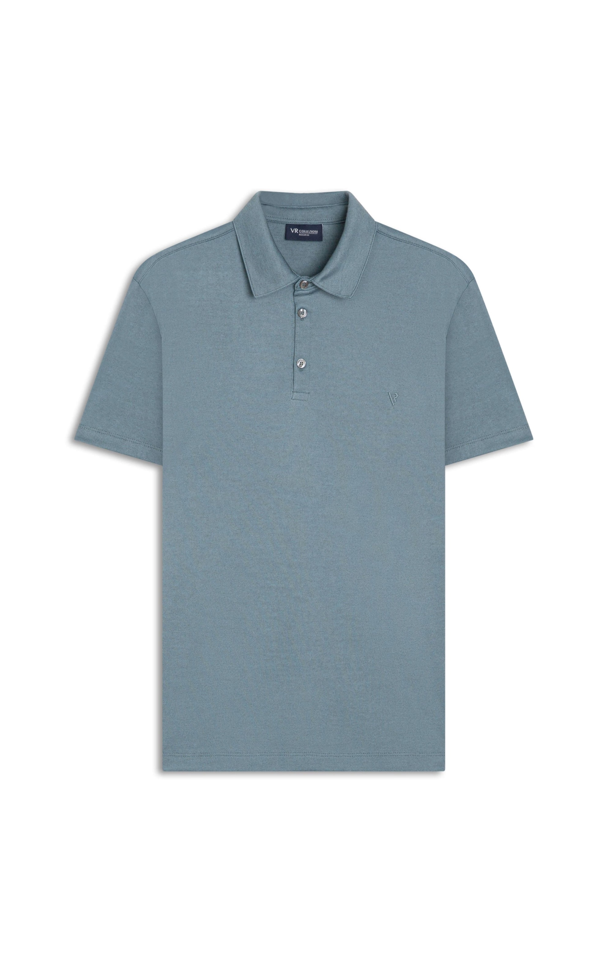 Polo Pima Interlock Verde Claro