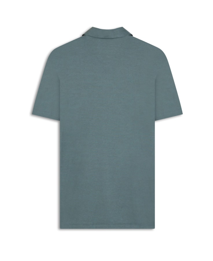 Polo Pima Interlock Verde Claro
