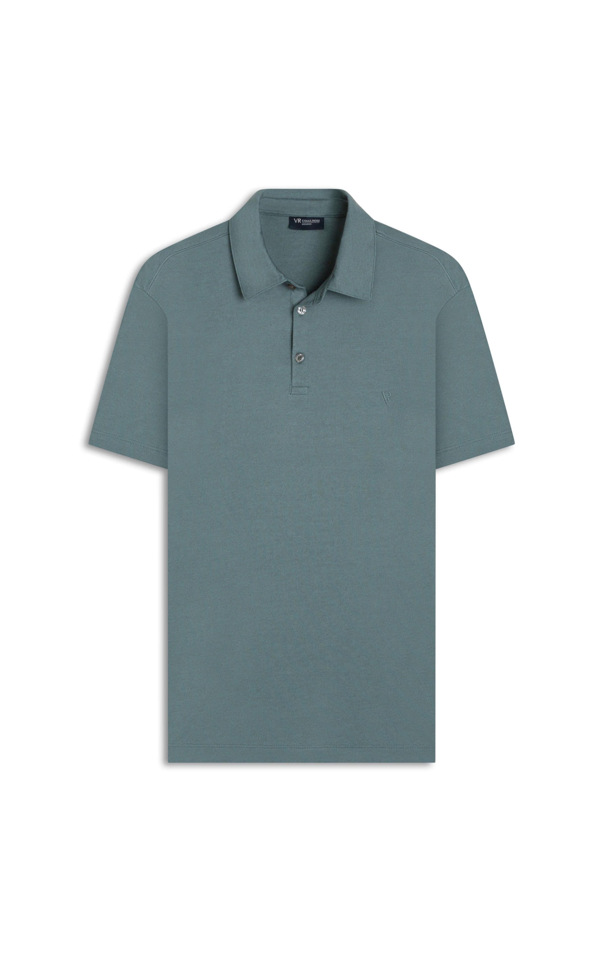 Polo Pima Interlock Verde Claro