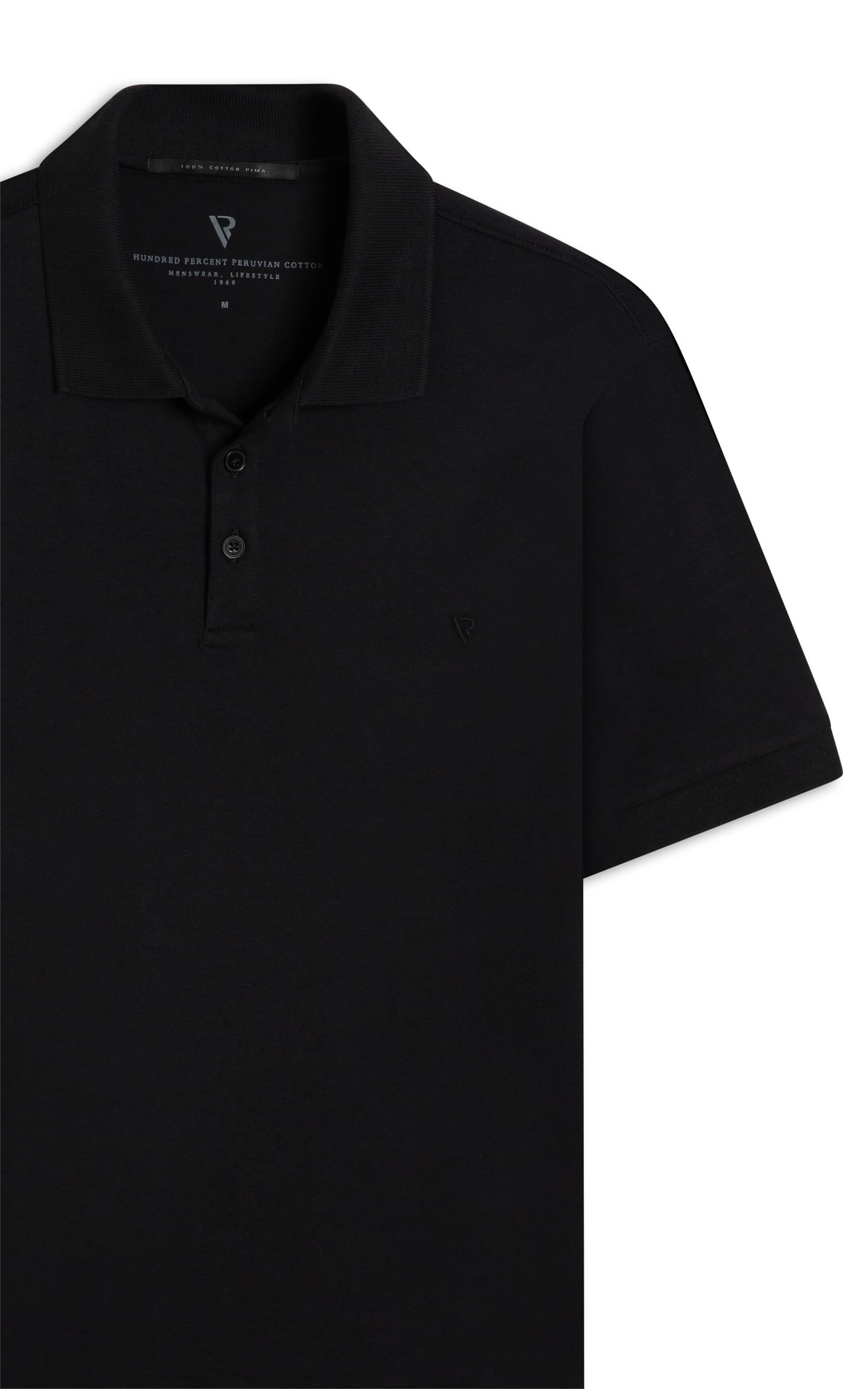 Polo Pima Preto