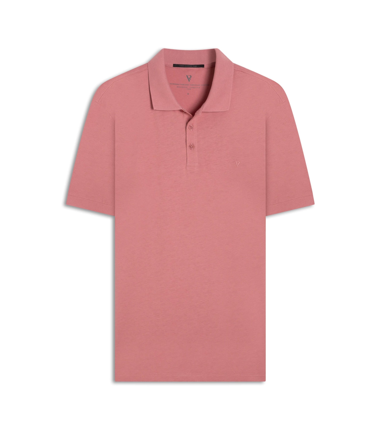 Polo Pima Rosa Dusty
