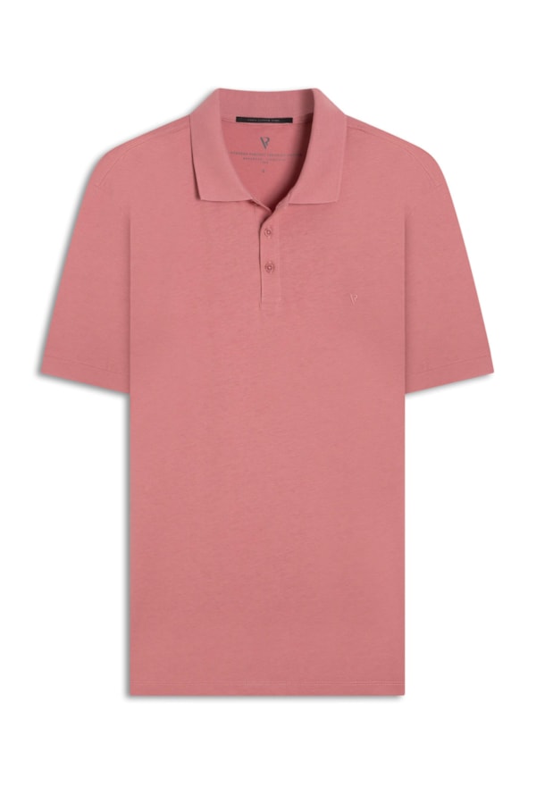 Polo Pima Rosa Dusty