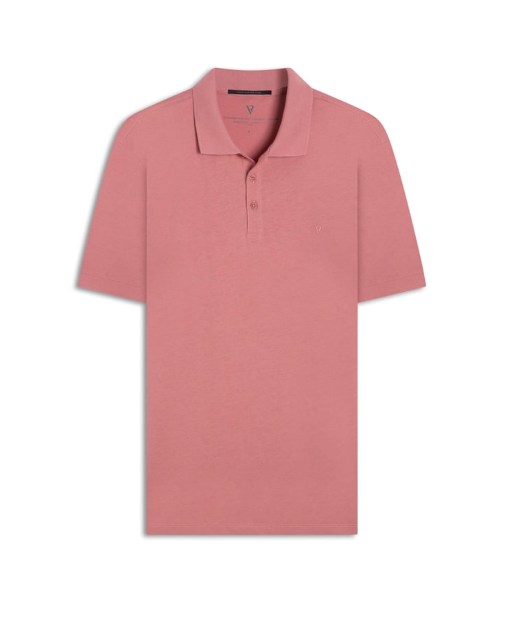 Polo Pima Rosa Dusty