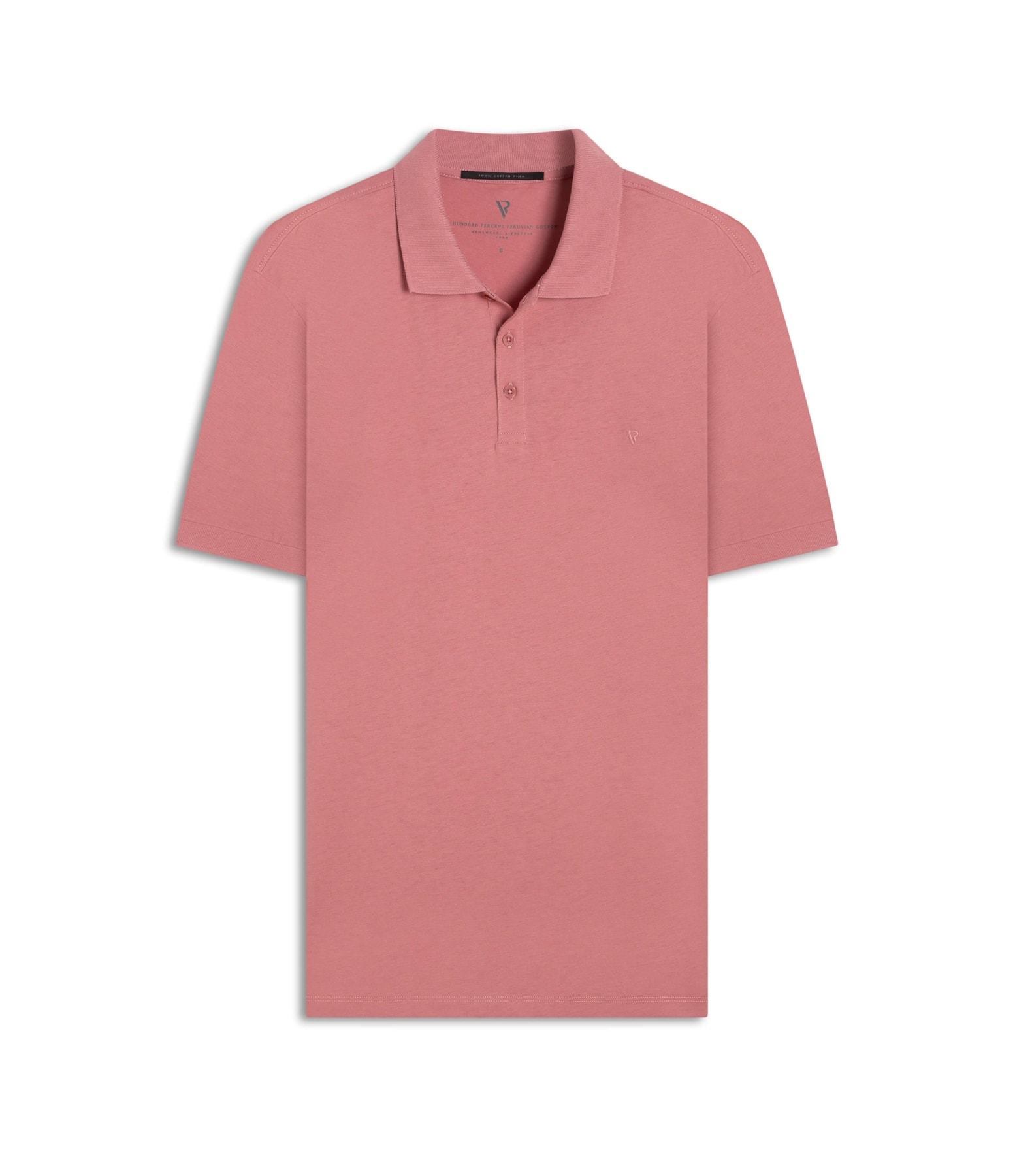Polo Pima Rosa Dusty