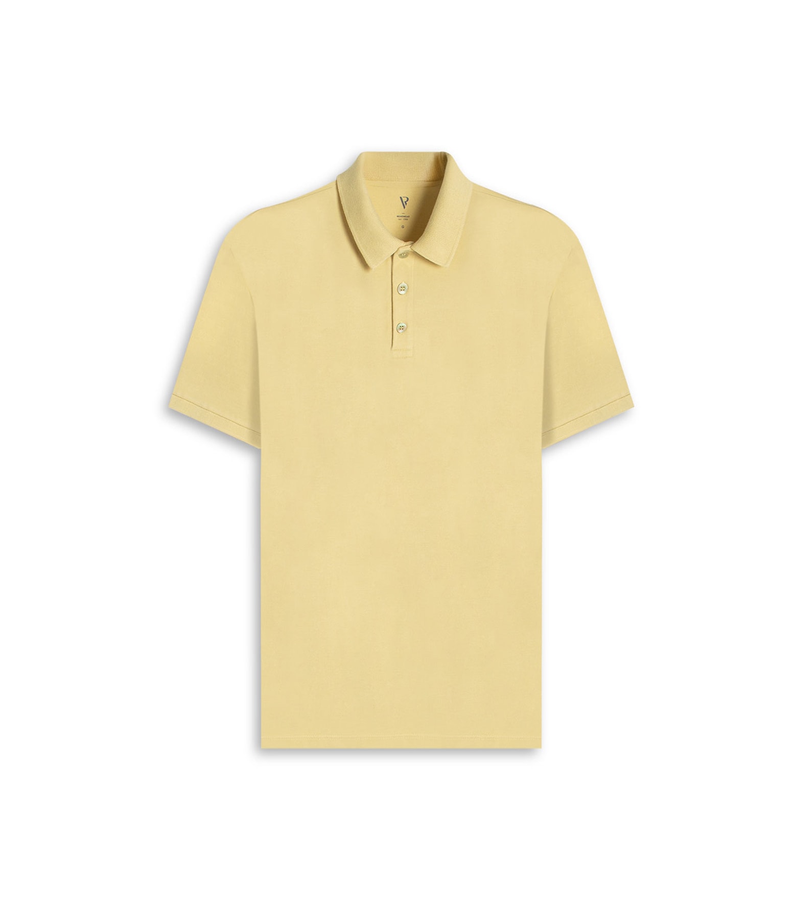 Polo Piquet Básica Amarelo