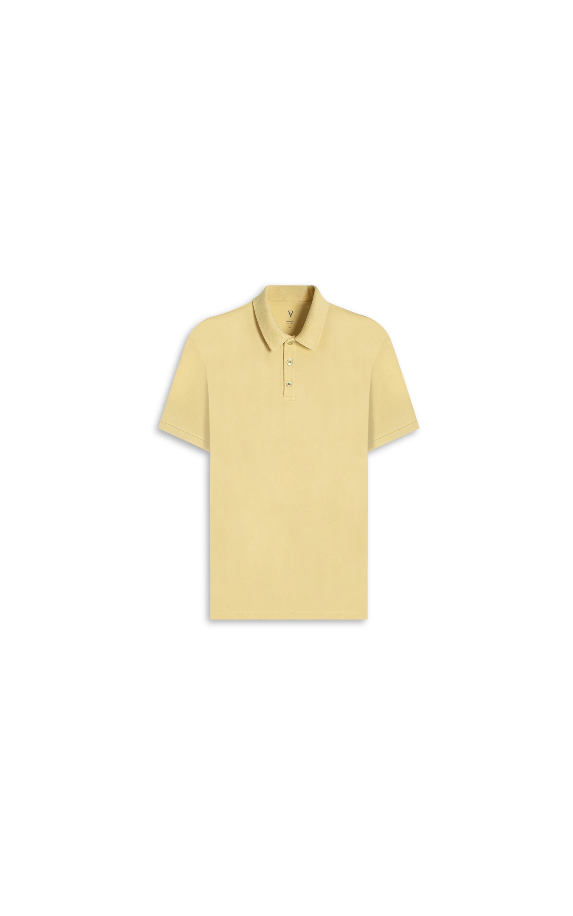 Polo Piquet Básica Amarelo