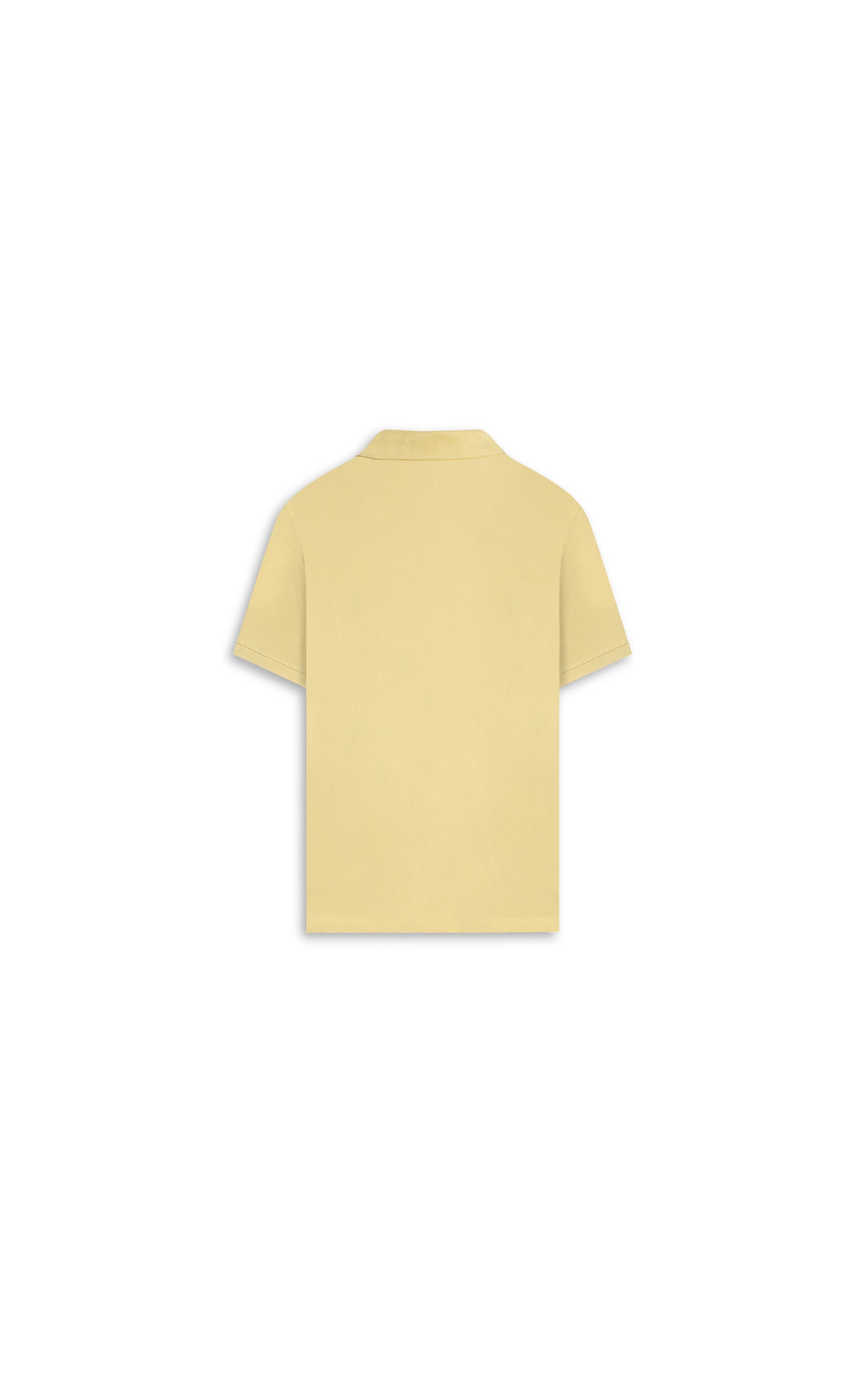 Polo Piquet Básica Amarelo