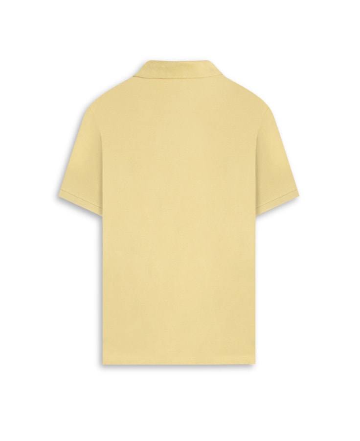 Polo Piquet Básica Amarelo