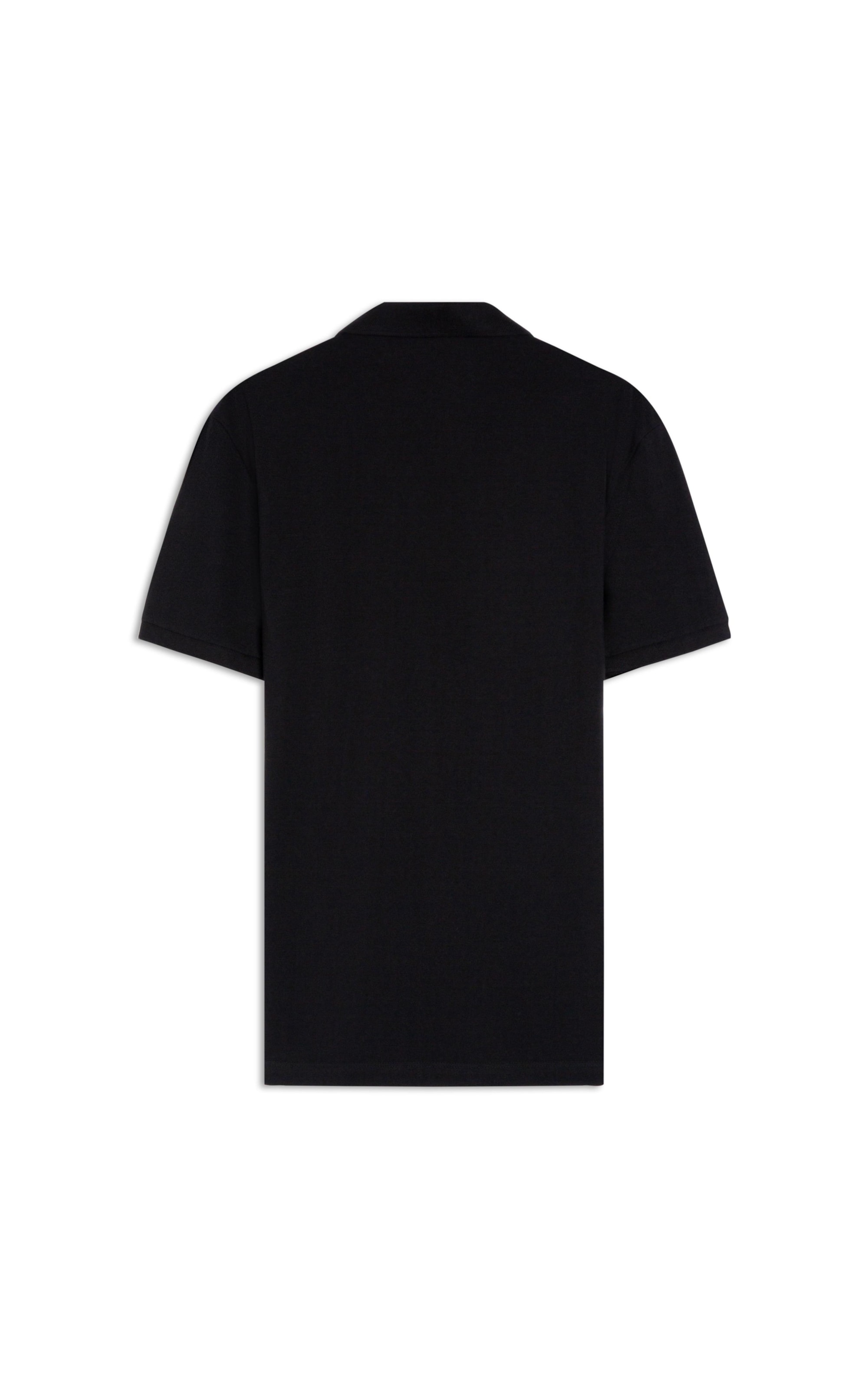 Polo Piquet Básica Black
