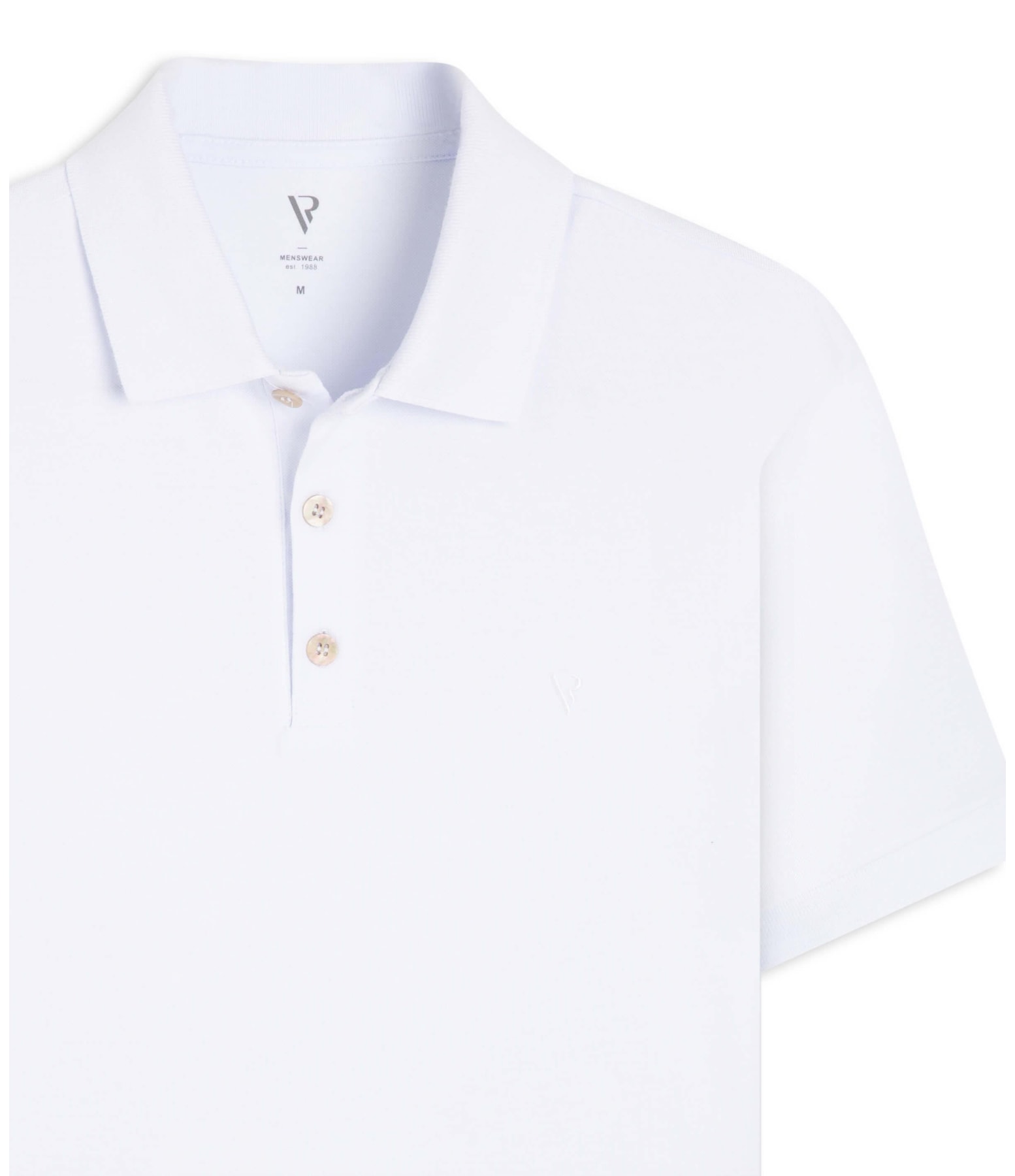 Polo Piquet Básica Branco