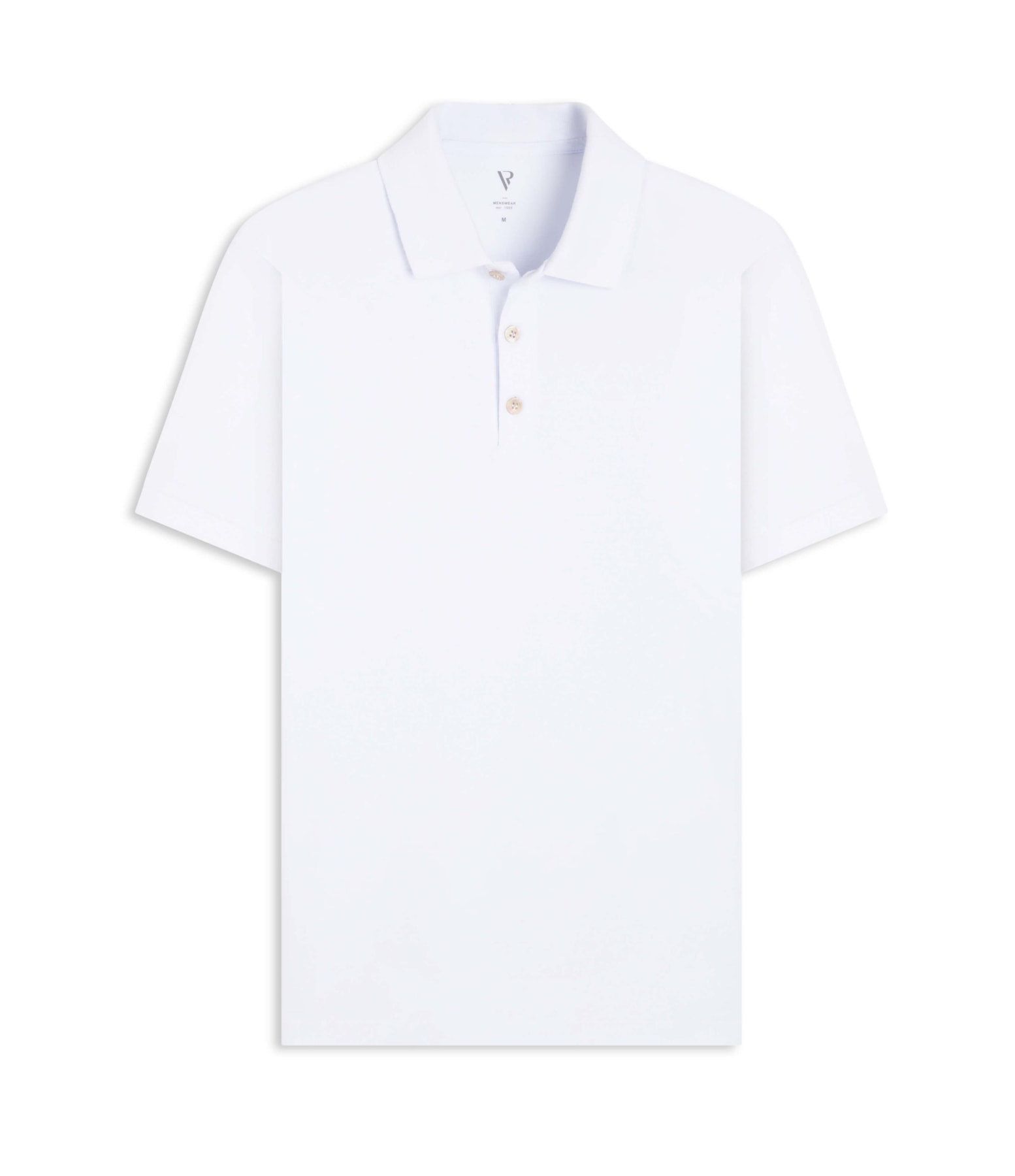 Polo Piquet Básica Branco