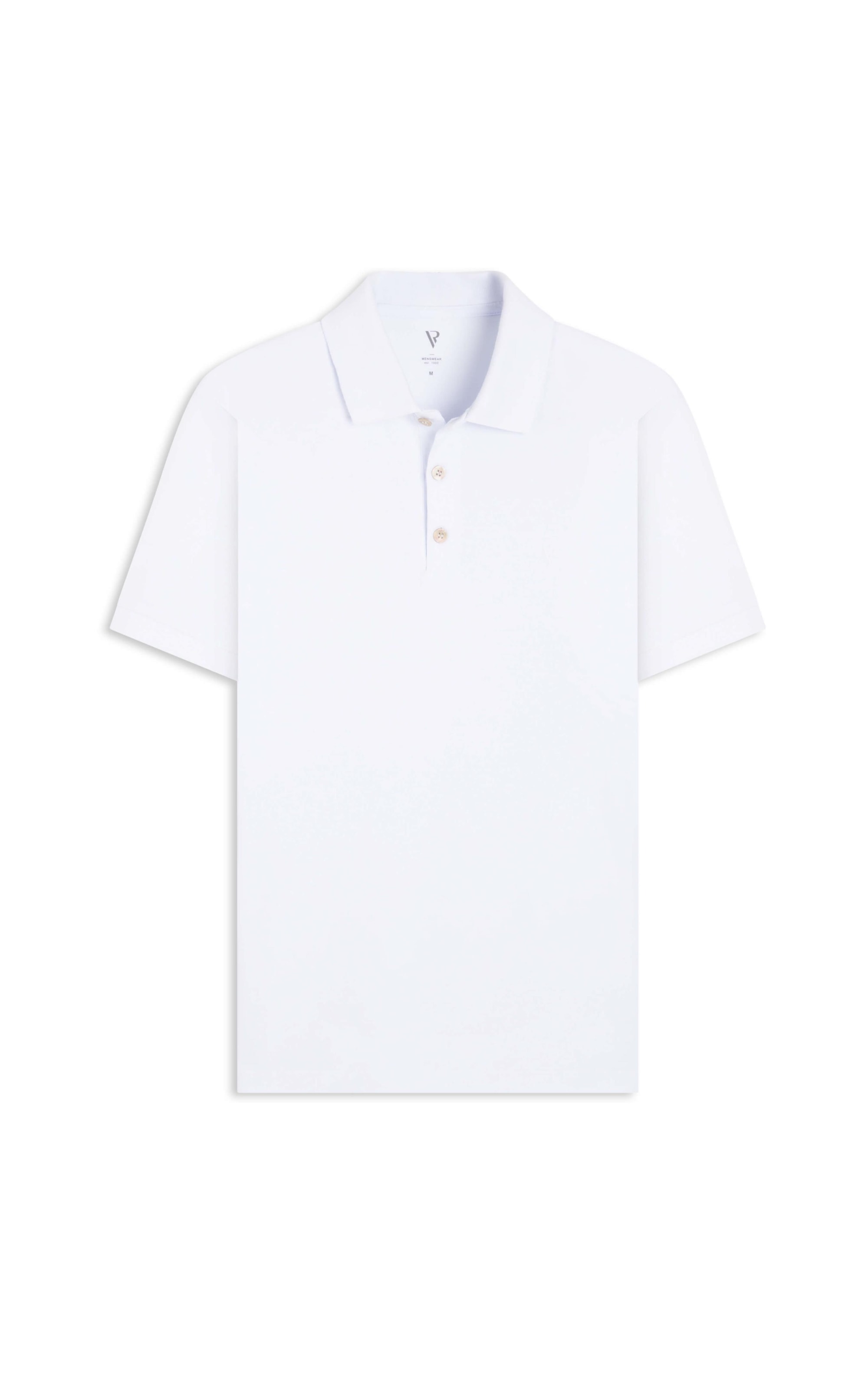 Polo Piquet Básica Branco
