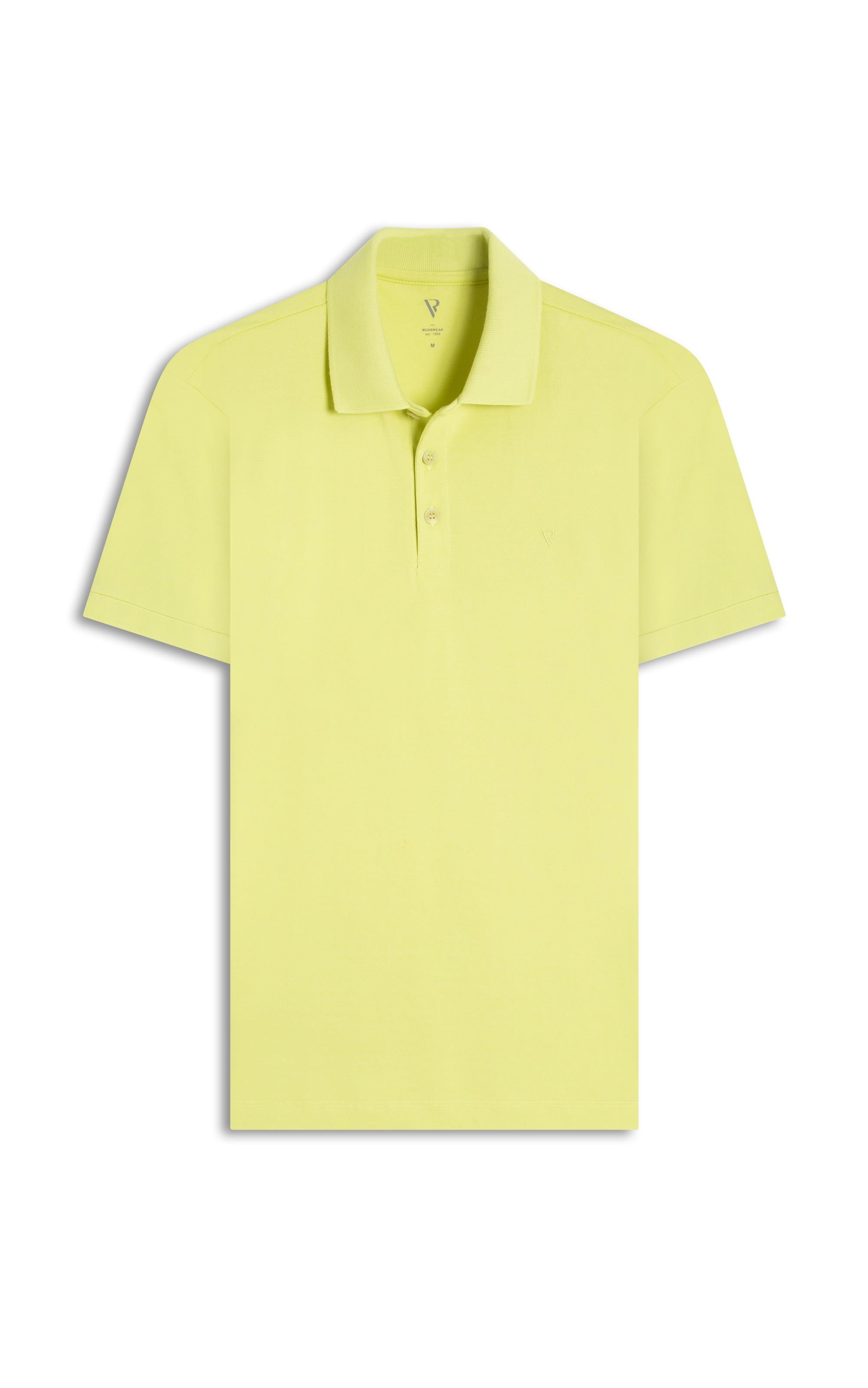 Polo Piquet Básica Citrus