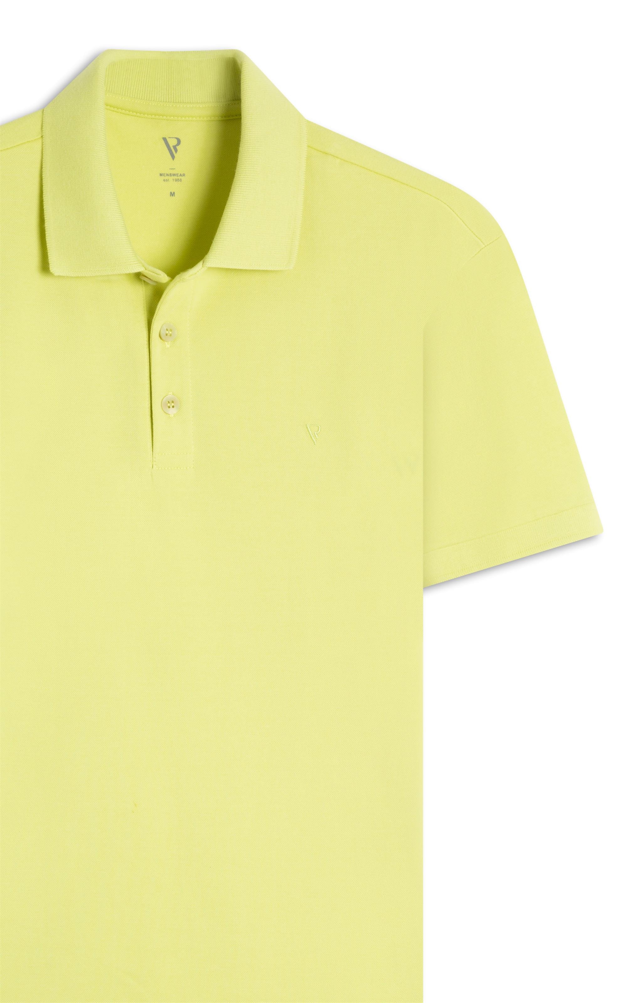 Polo Piquet Básica Citrus