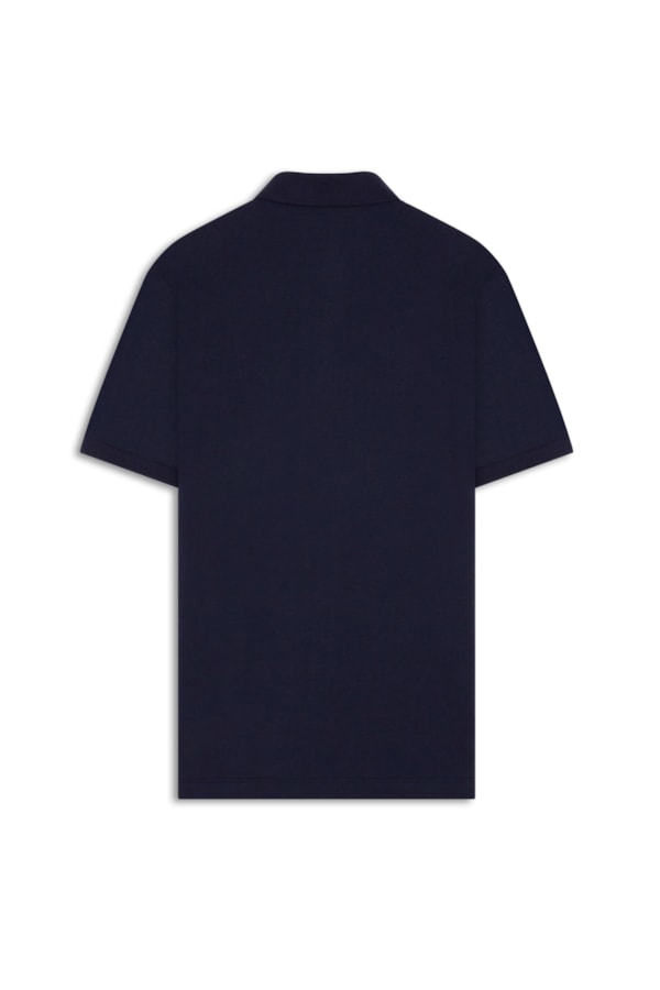 Polo Piquet Básica Dark Navy