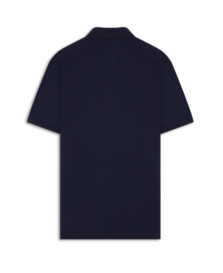 Polo Piquet Básica Dark Navy