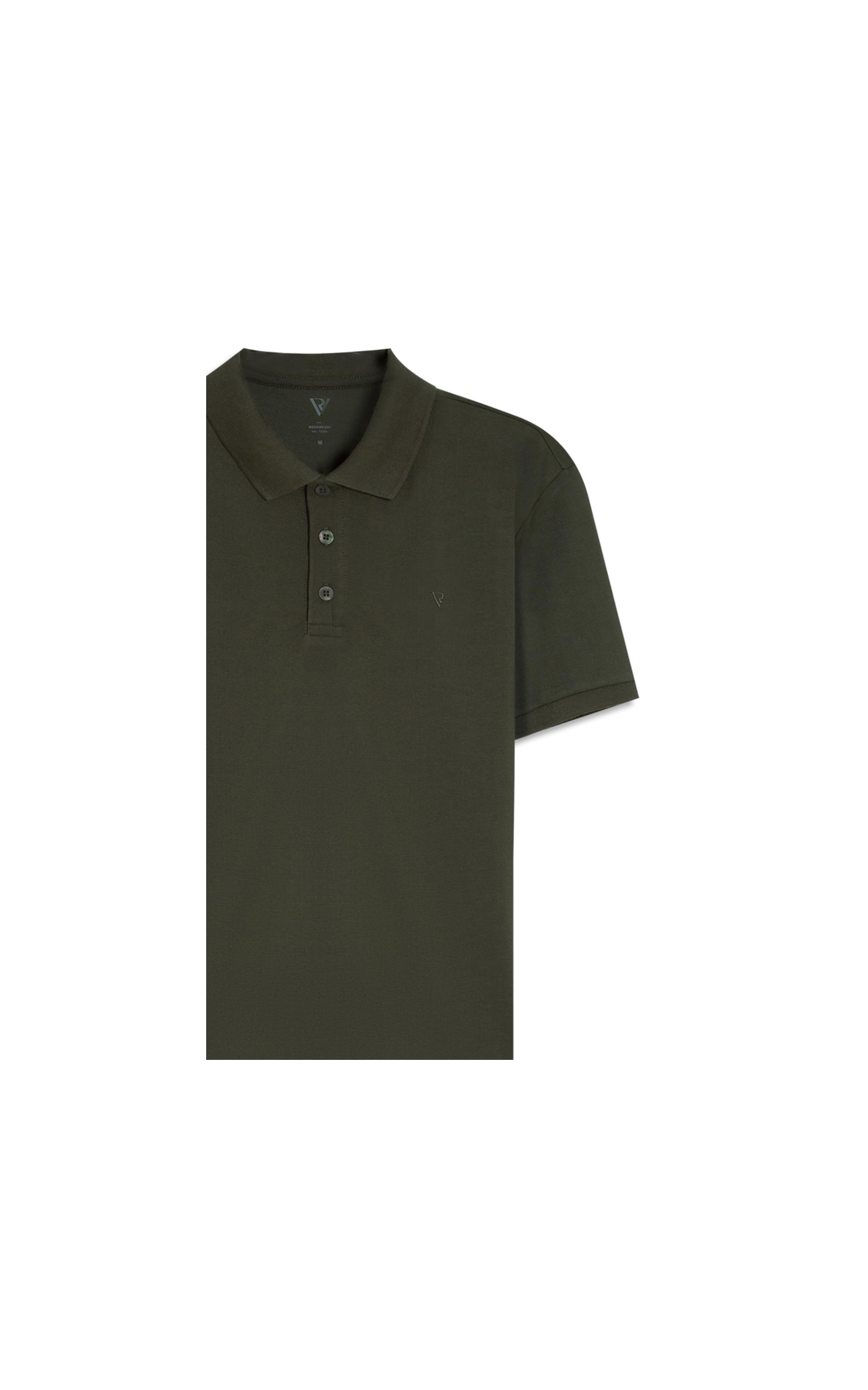 Polo Piquet Básica Floresta