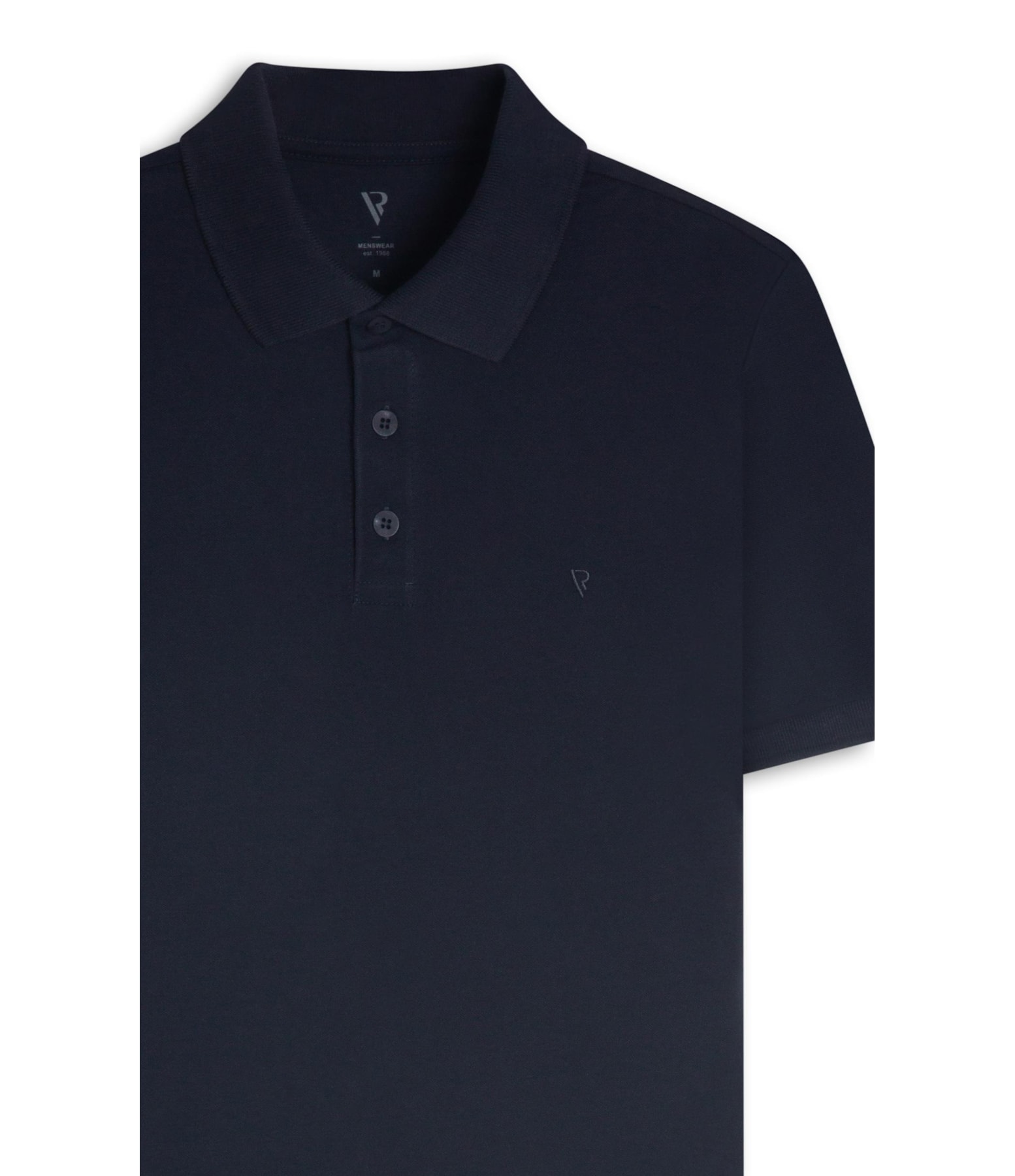 Polo Piquet Básica Midnight Blue