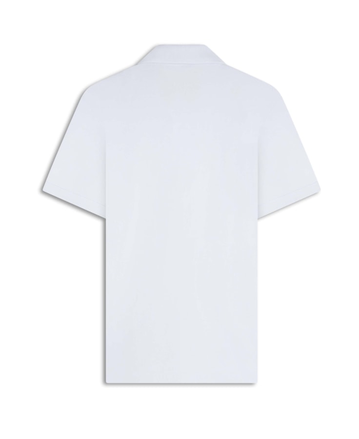 Polo Piquet Básica Off White