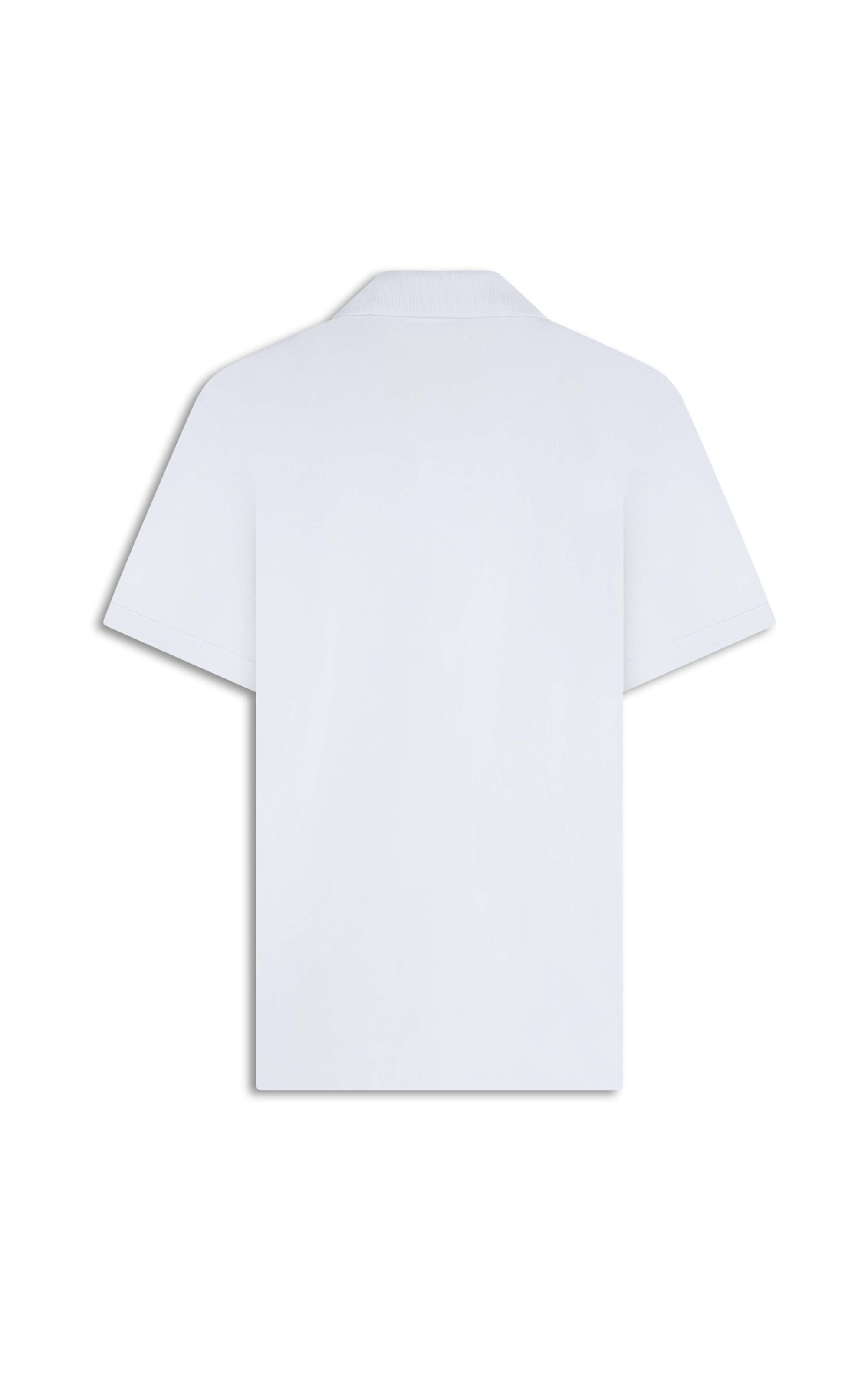Polo Piquet Básica Off White