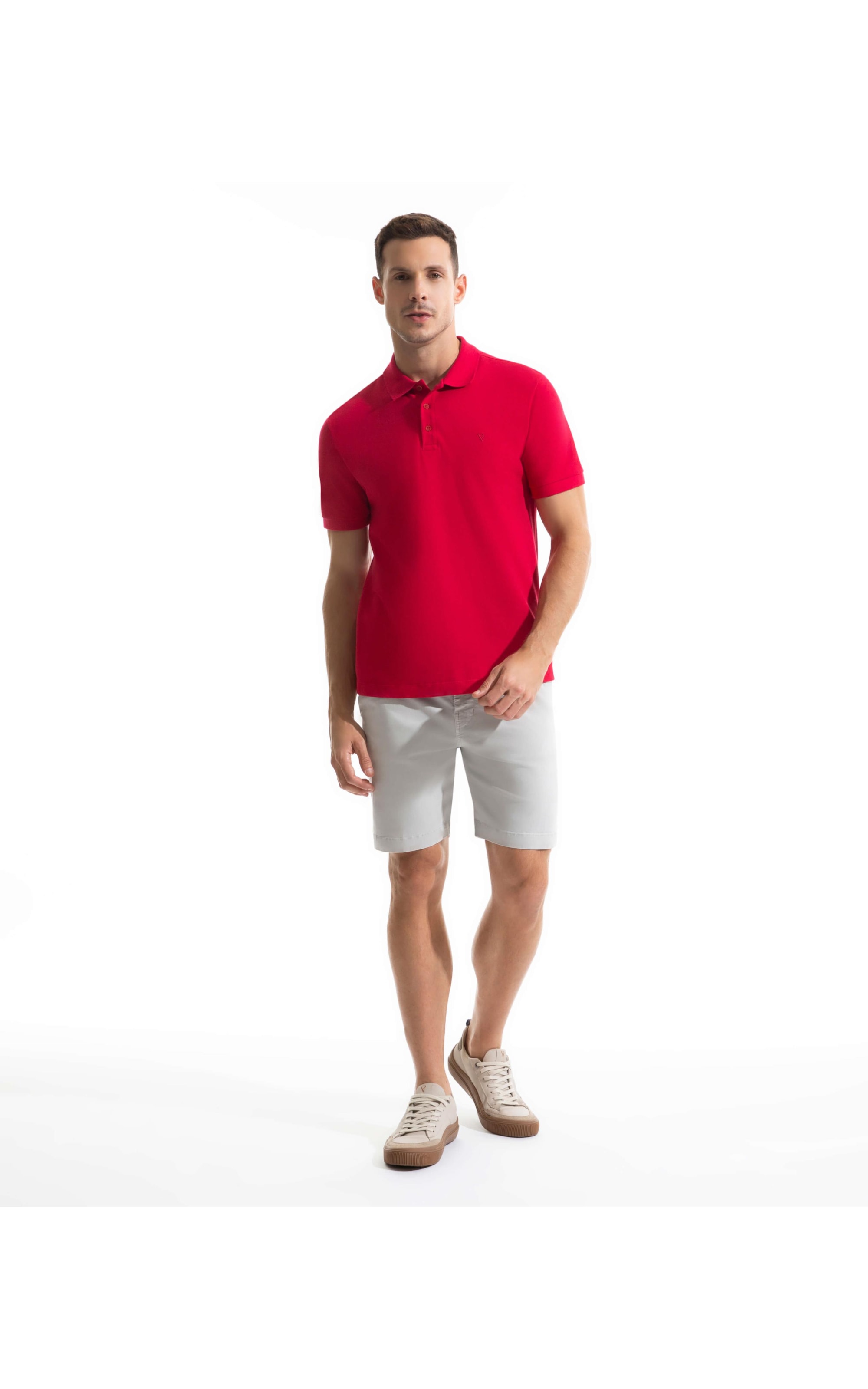 Polo Piquet Básica Pitaya