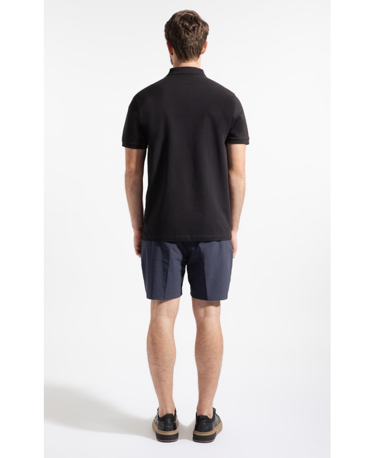 Polo Piquet Básica Preto