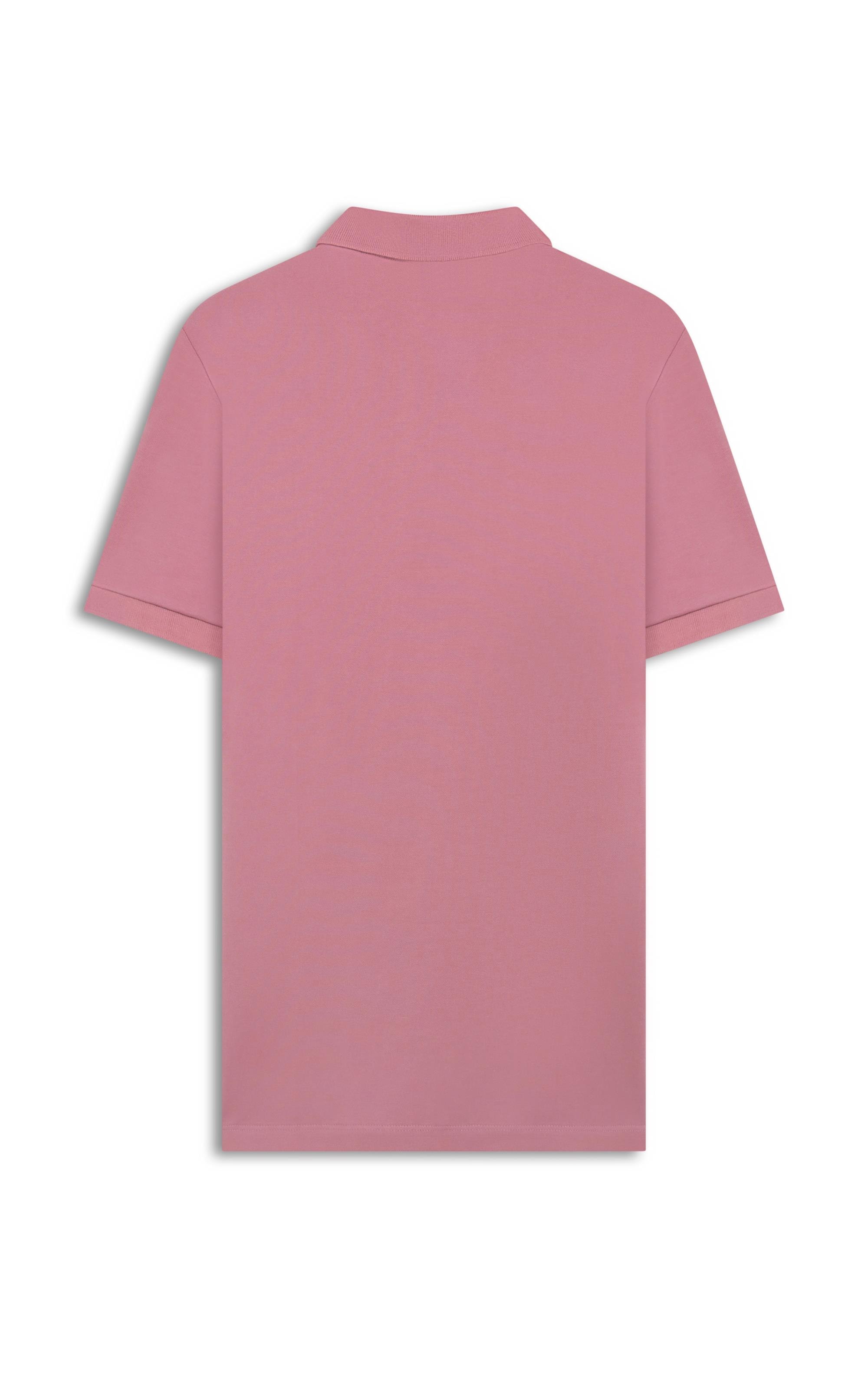 Polo Piquet Básica Rosa Dusty i
