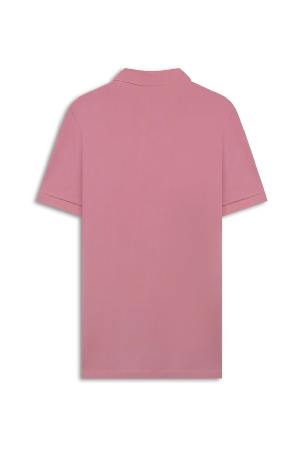 Polo Piquet Básica Rosa Dusty i